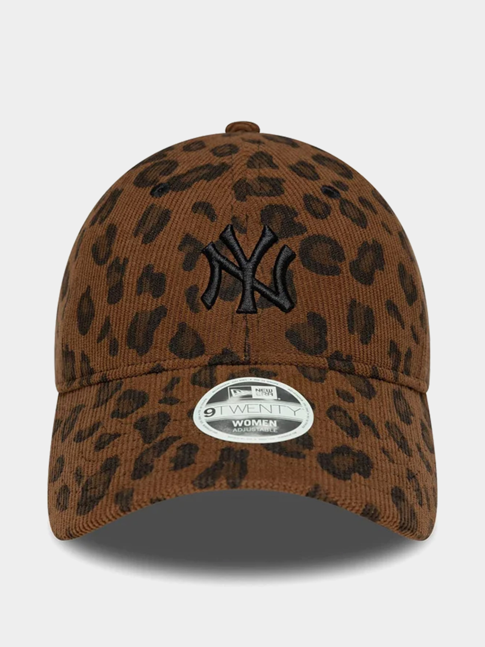 Кепка New Era Leopard Cord 9Twenty New York Yankees Wmn (brown)