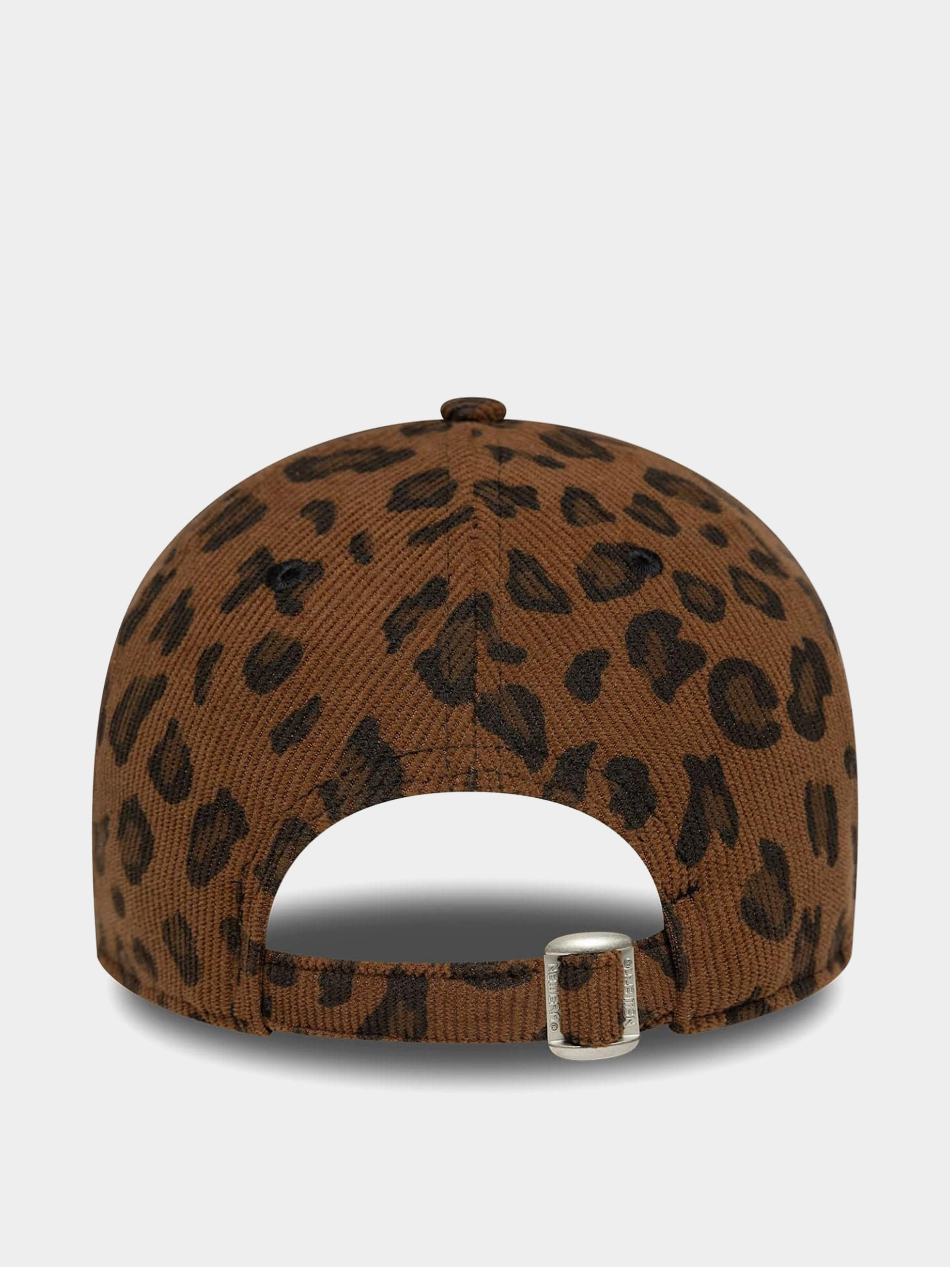 Кепка New Era Leopard Cord 9Twenty New York Yankees Wmn (brown)