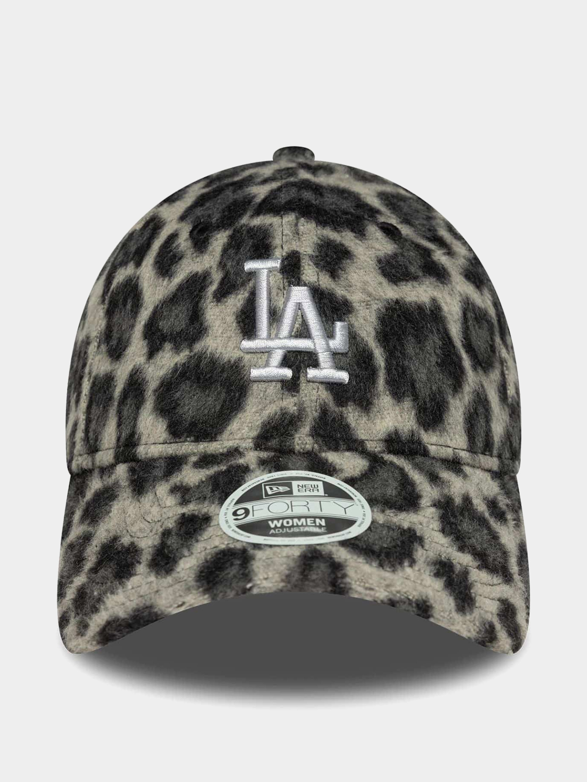 Кепка New Era Cosy Animal 9Forty Los Angeles Dodgers Wmn (dark grey/black)