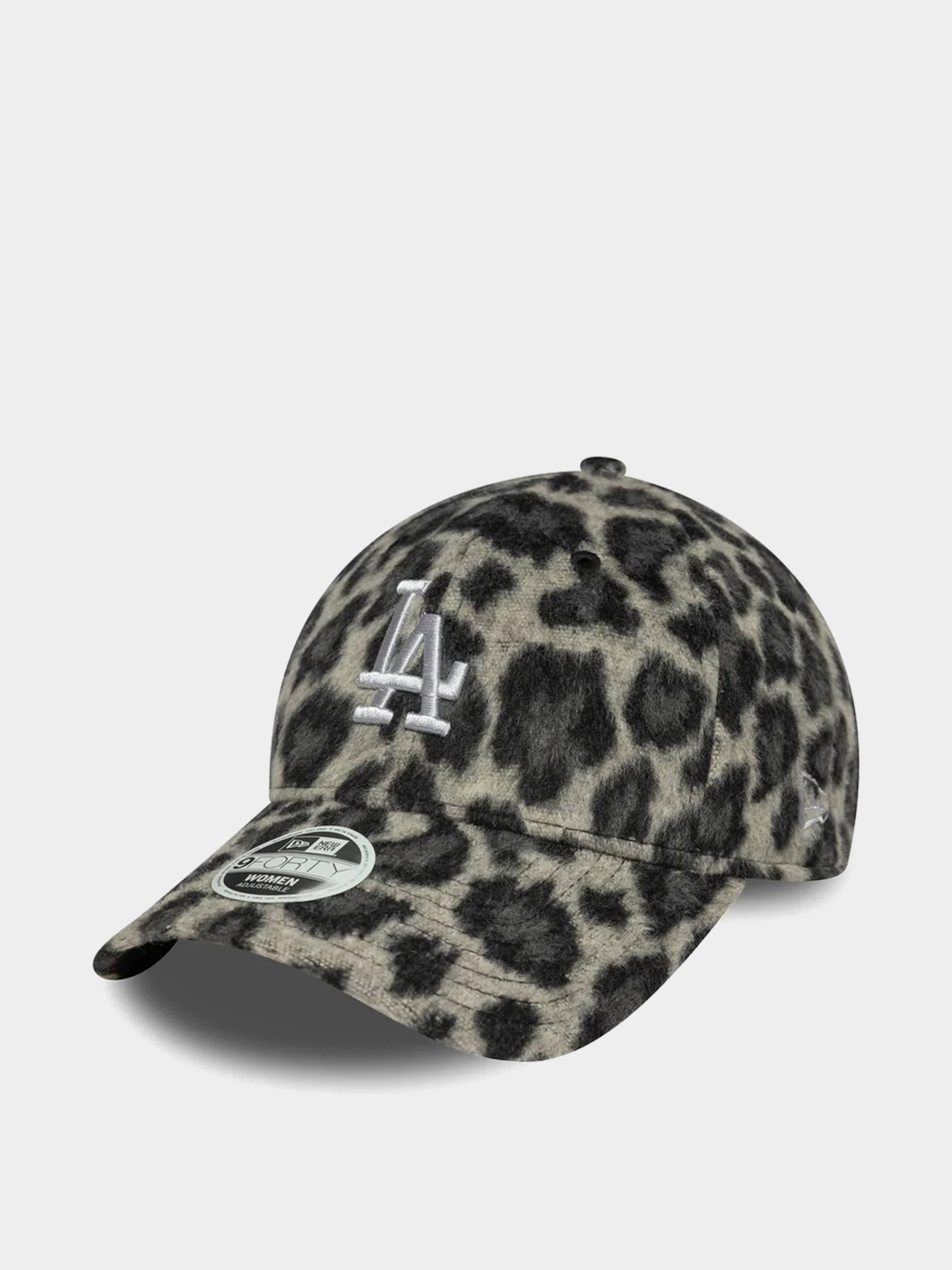 Кепка New Era Cosy Animal 9Forty Los Angeles Dodgers Wmn (dark grey/black)