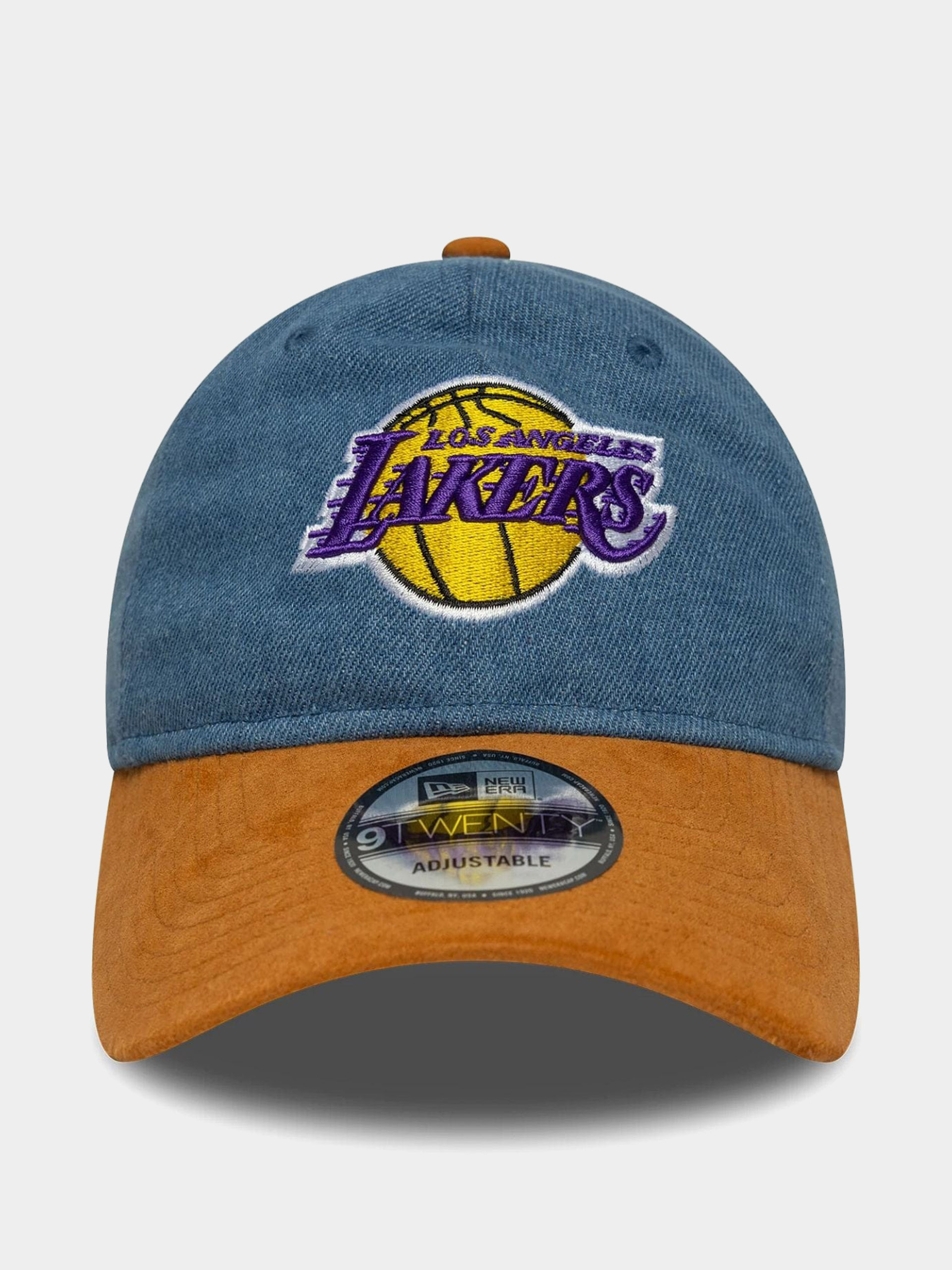 Кепка New Era Nba Denim Midi 9Twenty Lakers (navy/blue)