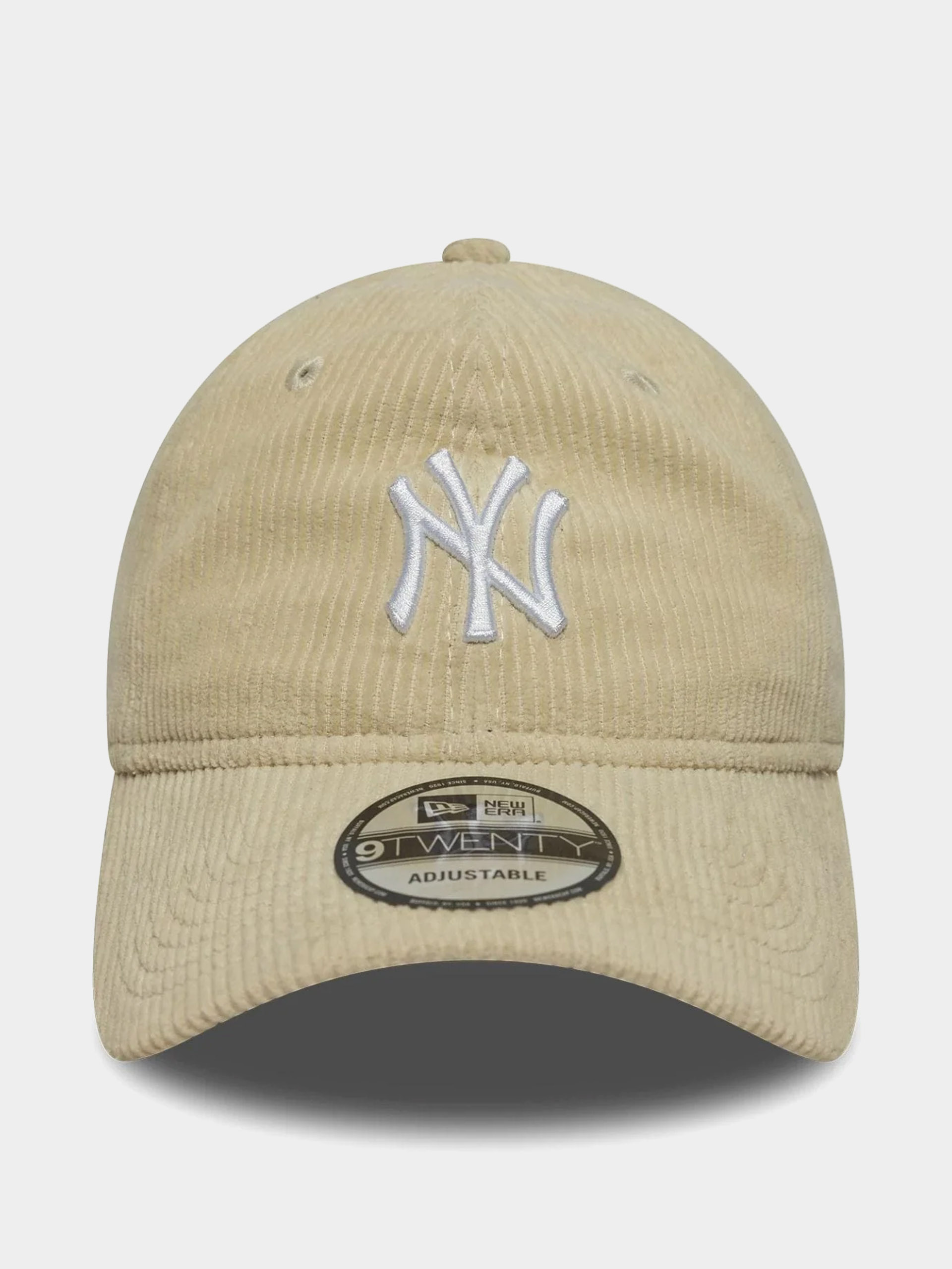 Кепка New Era Cord 9Twenty New York Yankees (stone)