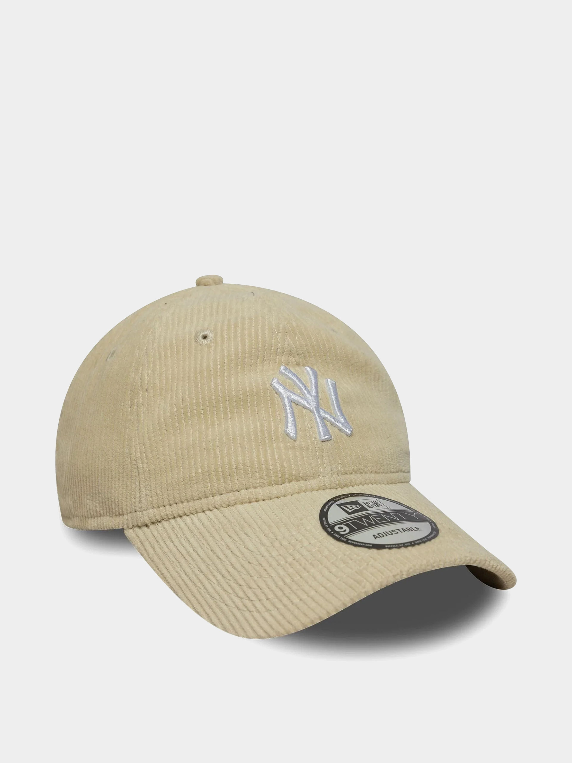 Кепка New Era Cord 9Twenty New York Yankees (stone)