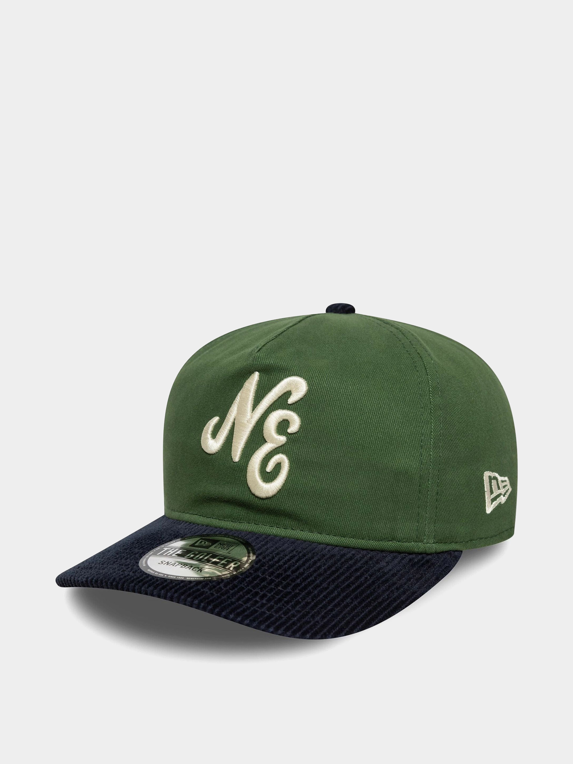 u041au0435u043fu043au0430 New Era Contrast Cord 19Twenty (green/navy)