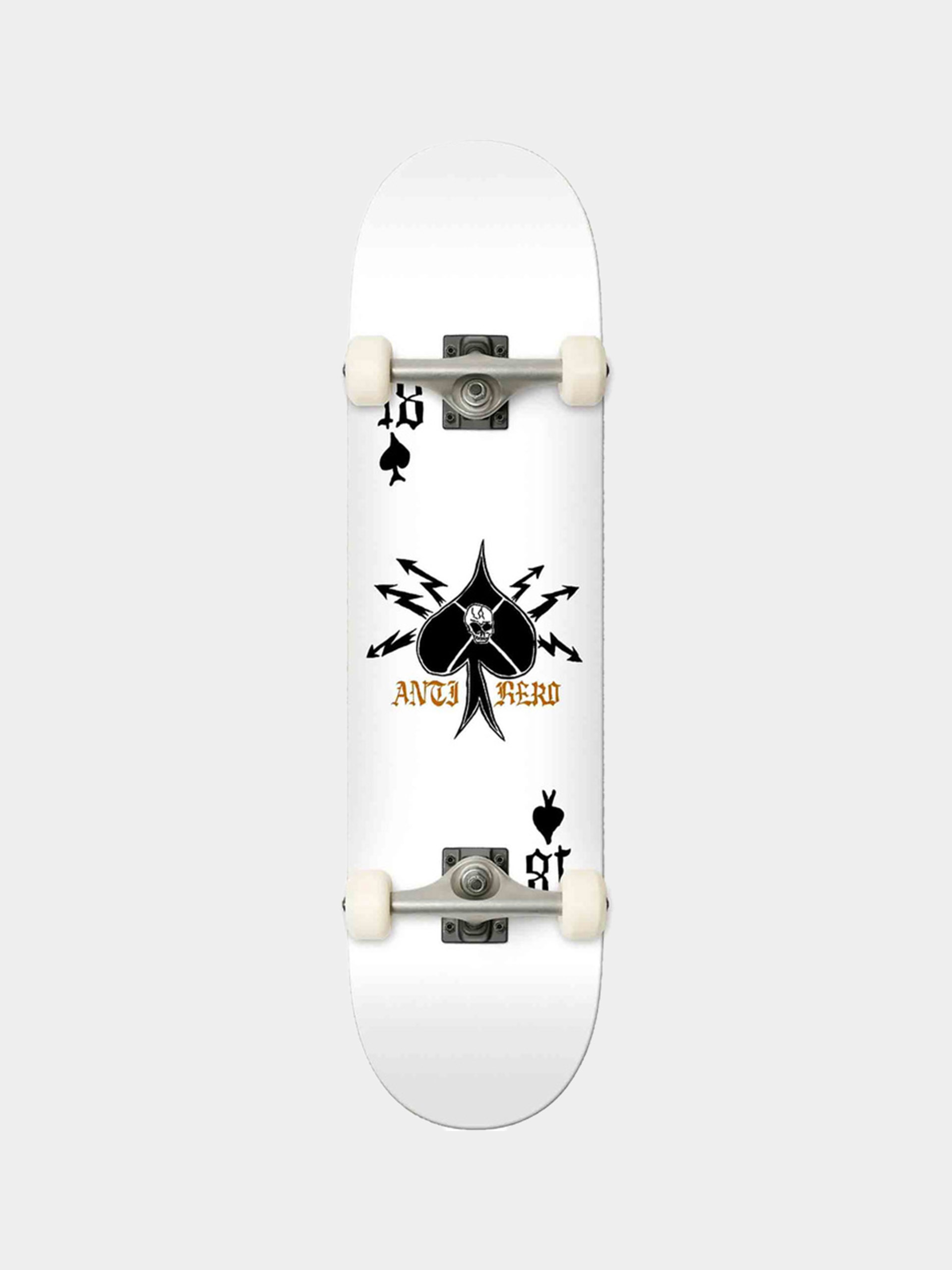 Скейтборд Antihero High Card (white)
