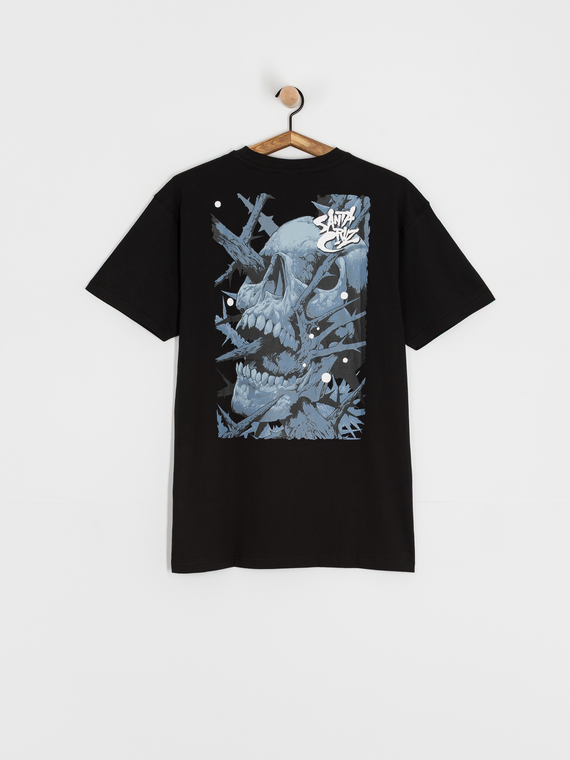 Футболка Santa Cruz Pace Deathtrap - чорний (black)