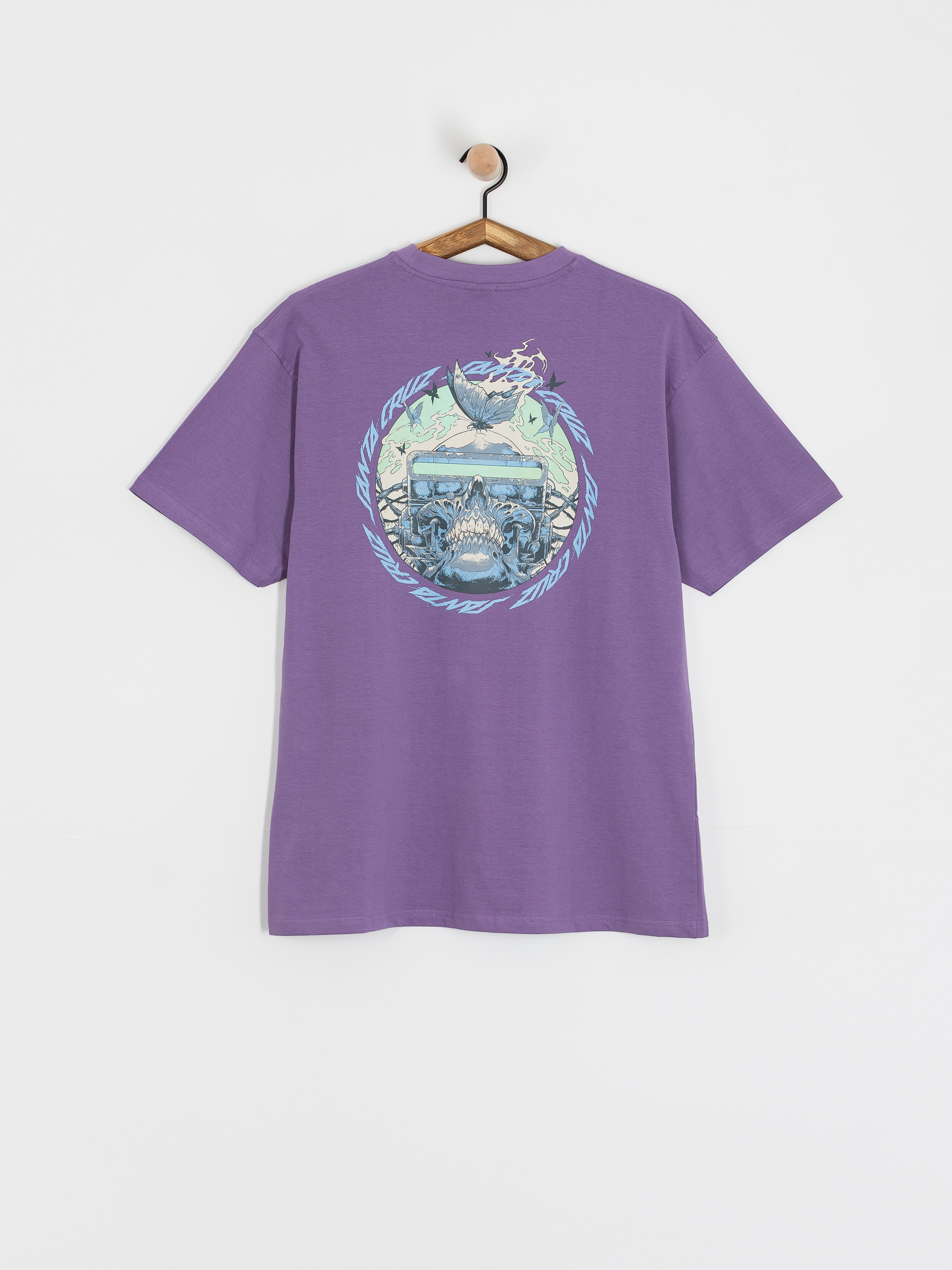 Футболка Santa Cruz Wooten Cyber (purple haze)