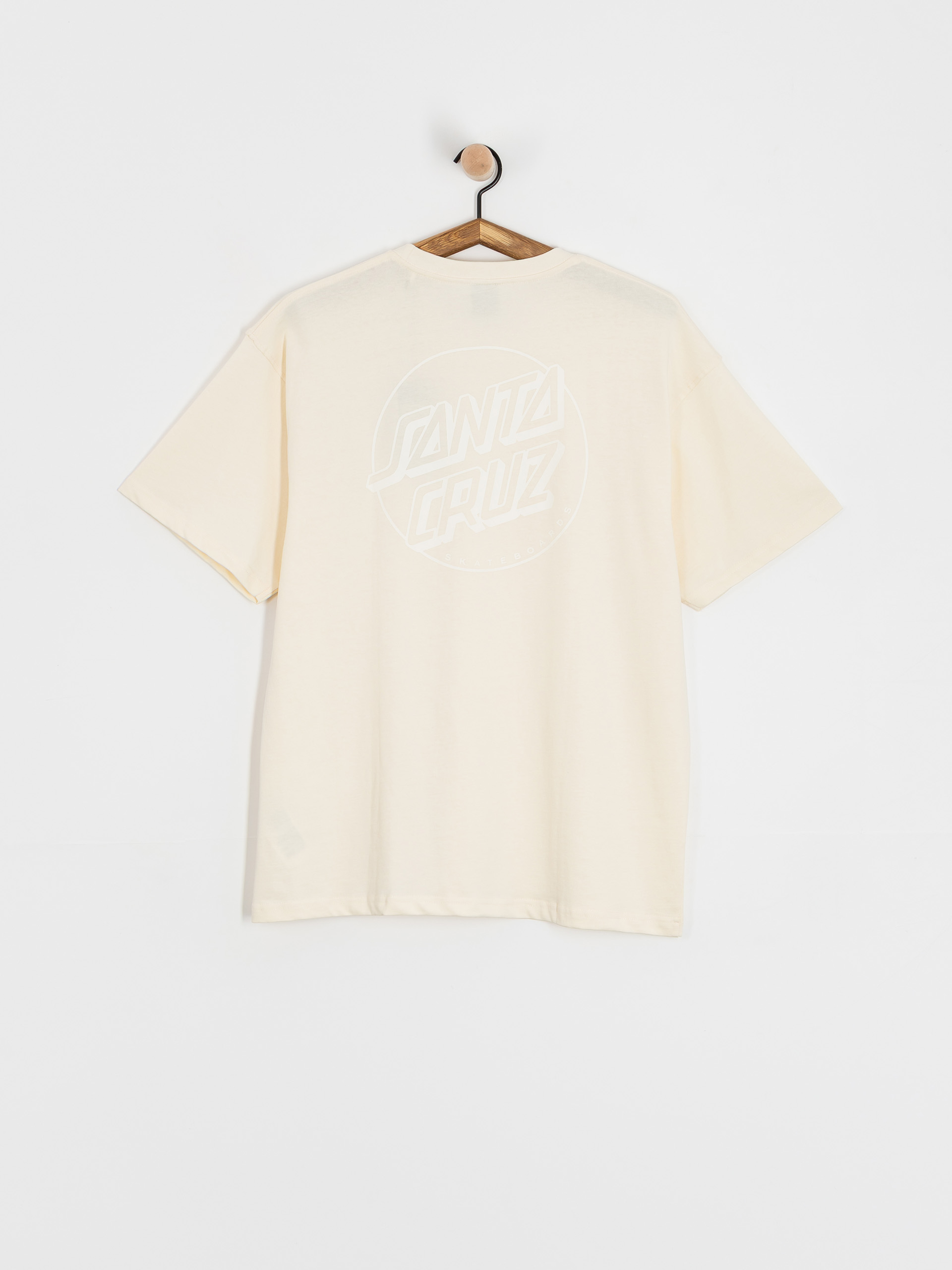 Футболка Santa Cruz Tonal Opus Dot Stripe (unbleached cotton)