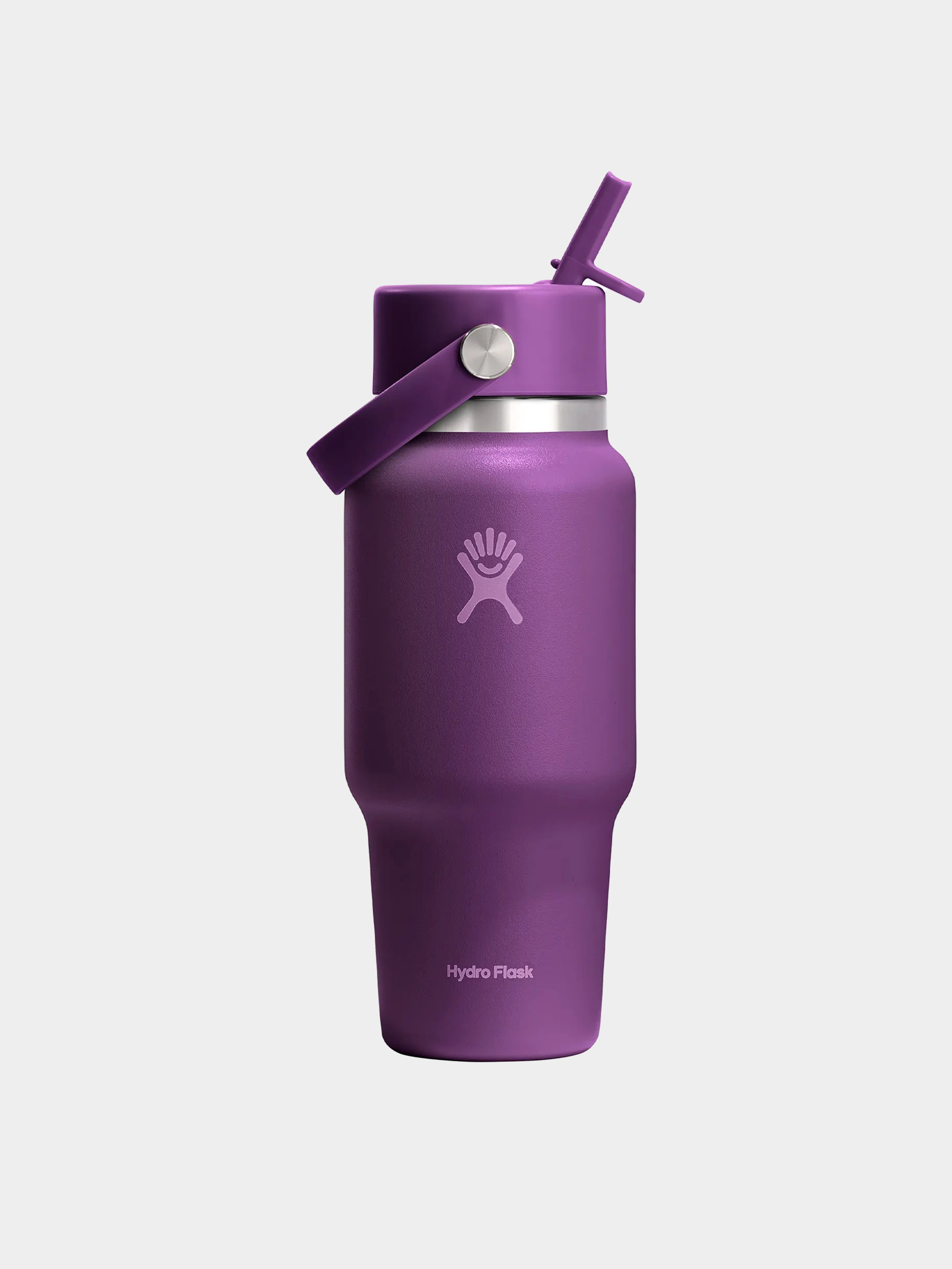 Пляшка Hydro Flask Wide Flex Straw Travel 710ml (beachplum)