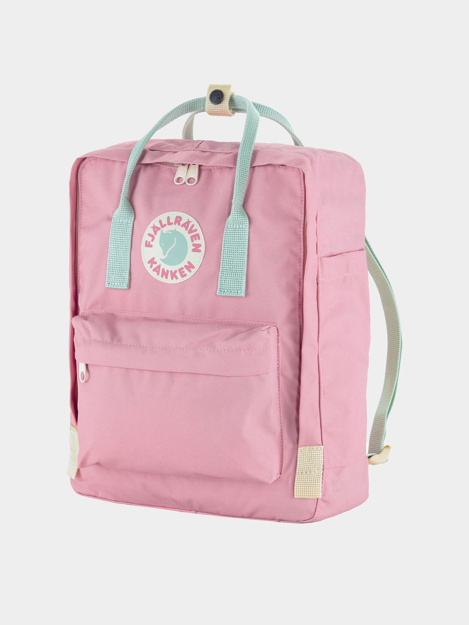 Рюкзак Fjallraven Kanken Koncept (pink/mint green)