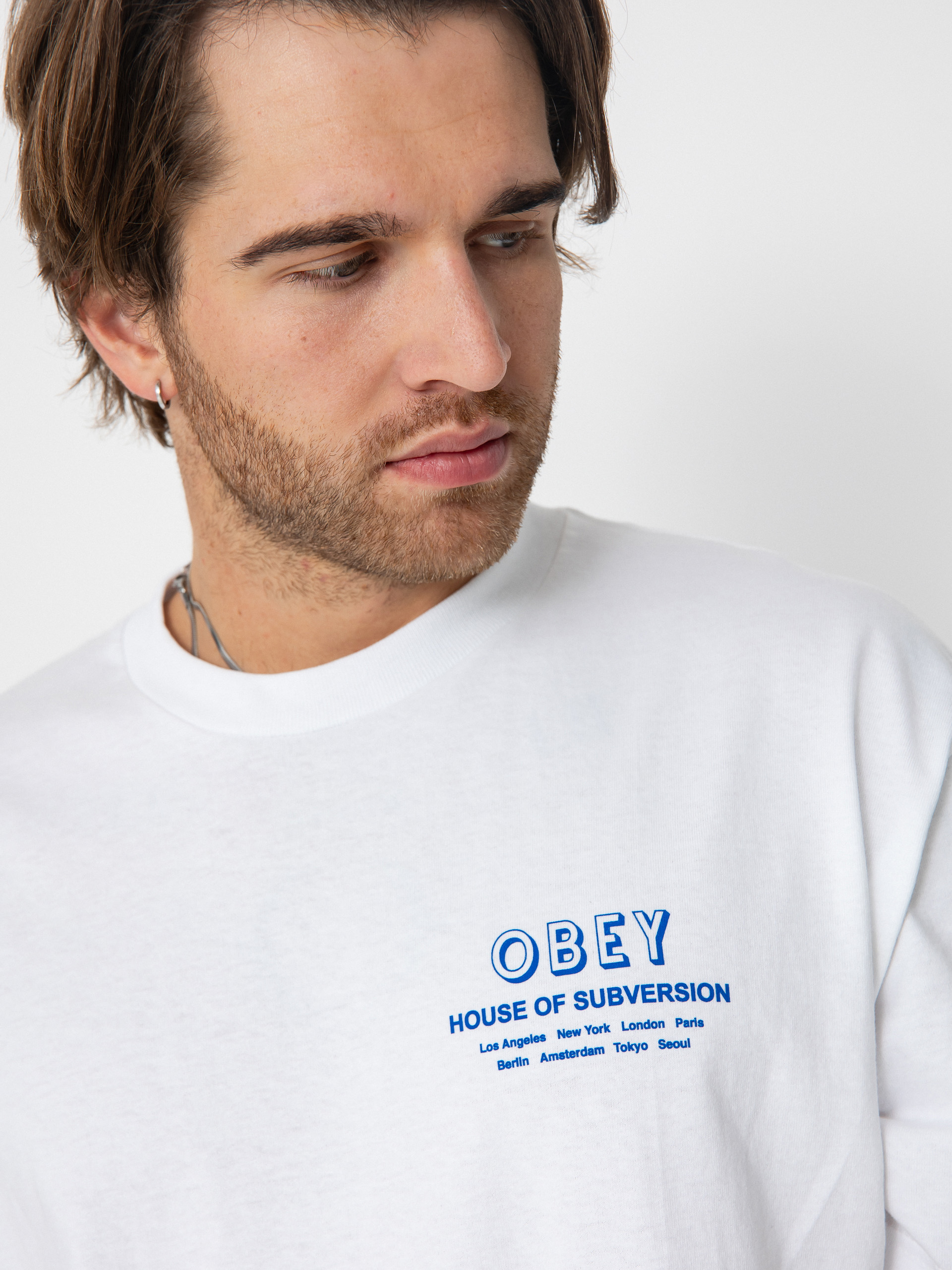 Футболка OBEY Obey House Of Subversion (white)