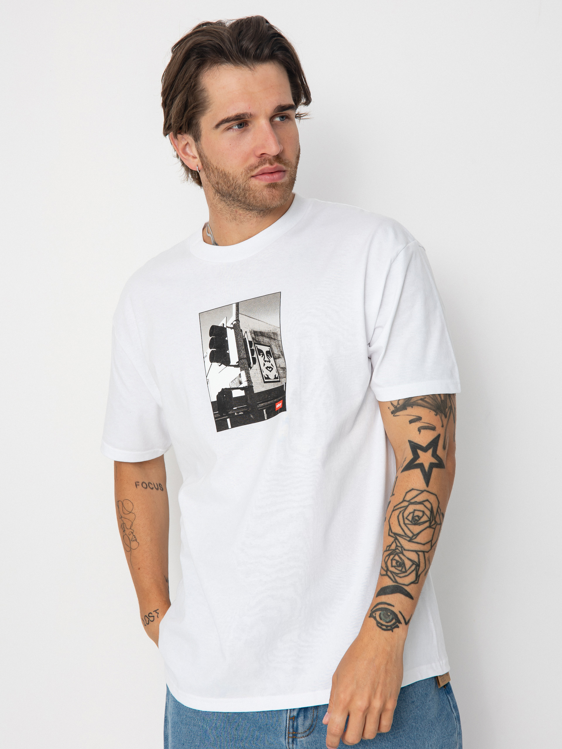u0424u0443u0442u0431u043eu043bu043au0430 OBEY Obey Los Angeles Photo (white)