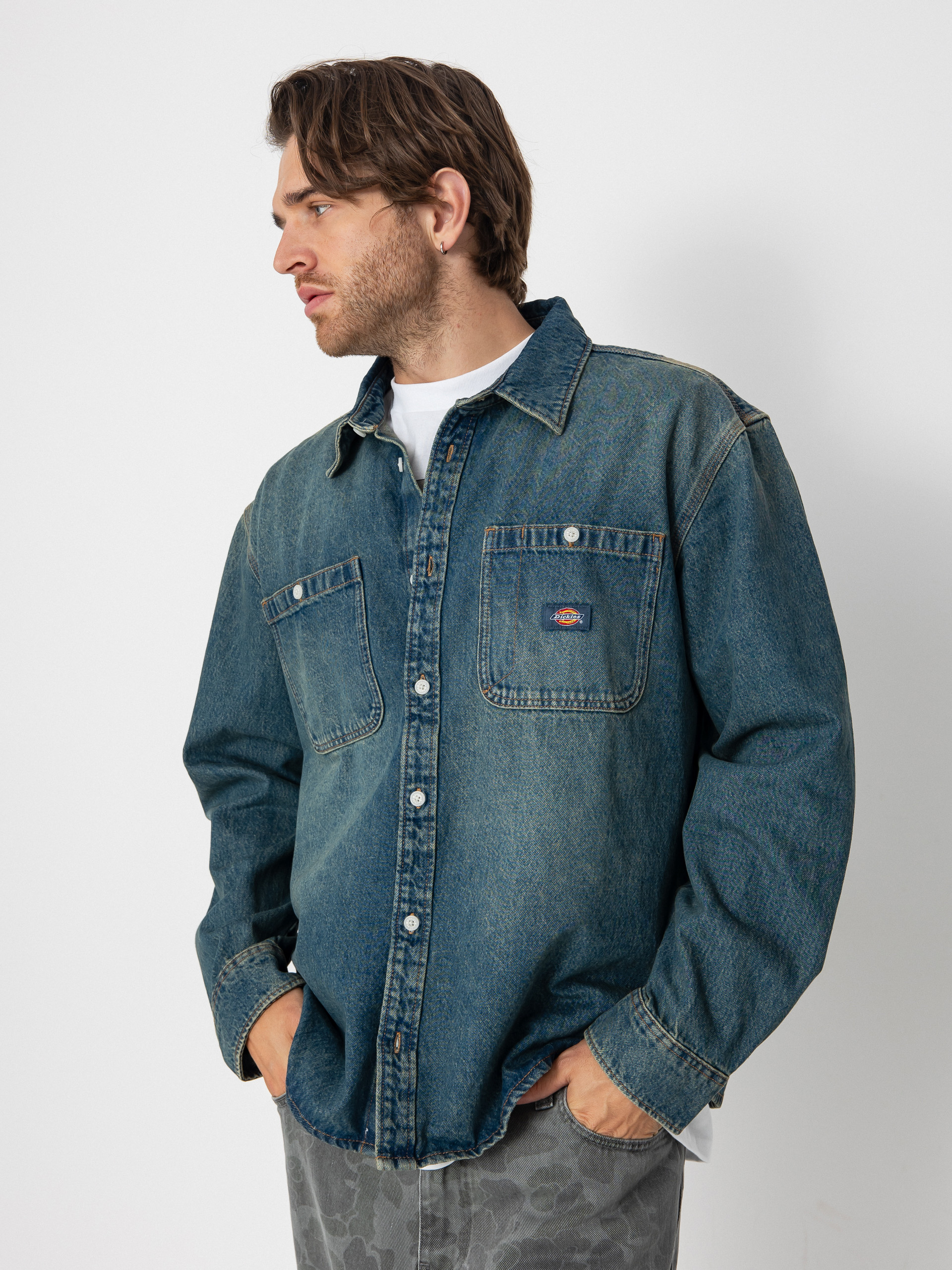 Сорочка Dickies Mechanic (khaki tinted blue)