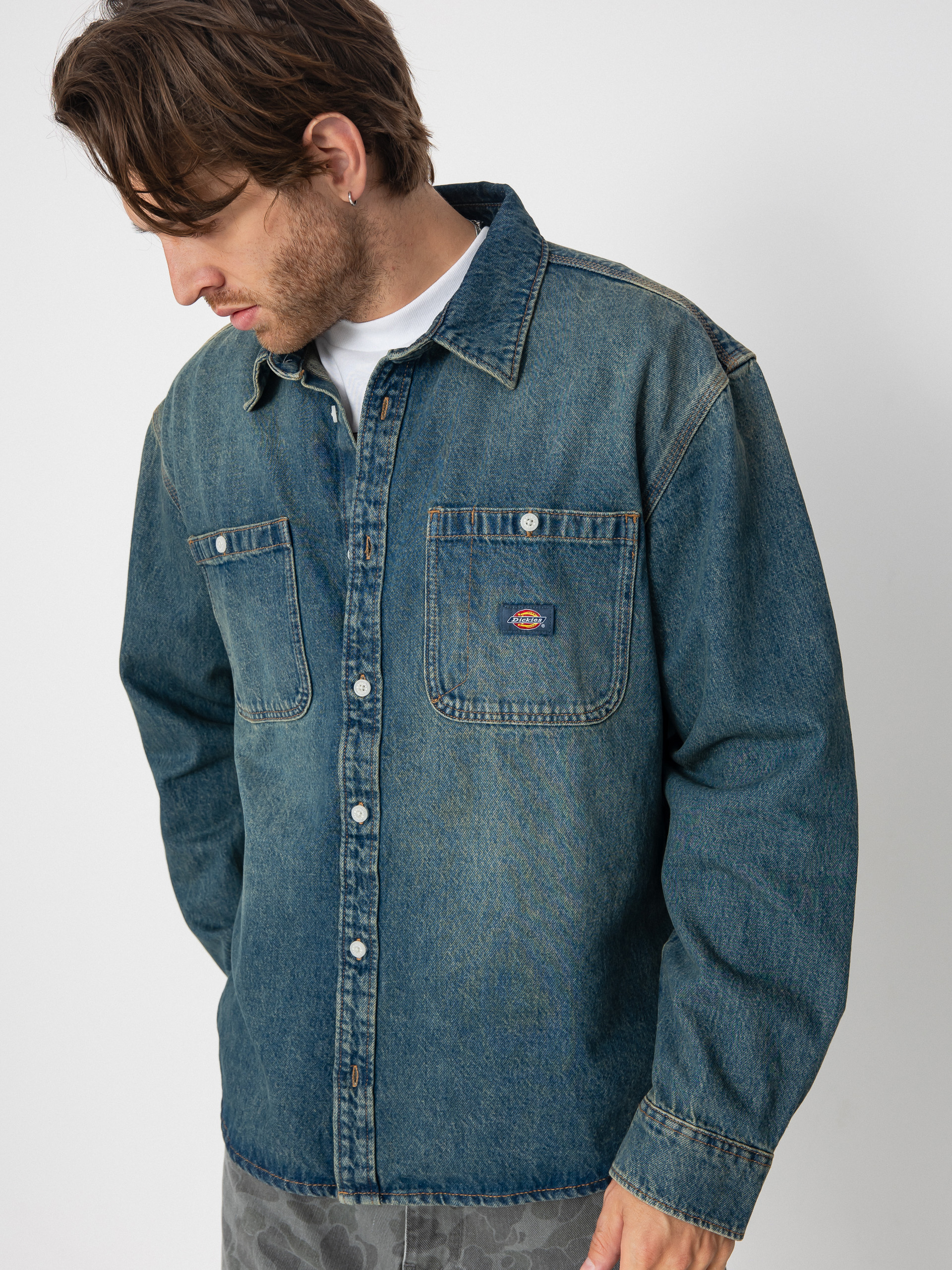 Сорочка Dickies Mechanic (khaki tinted blue)