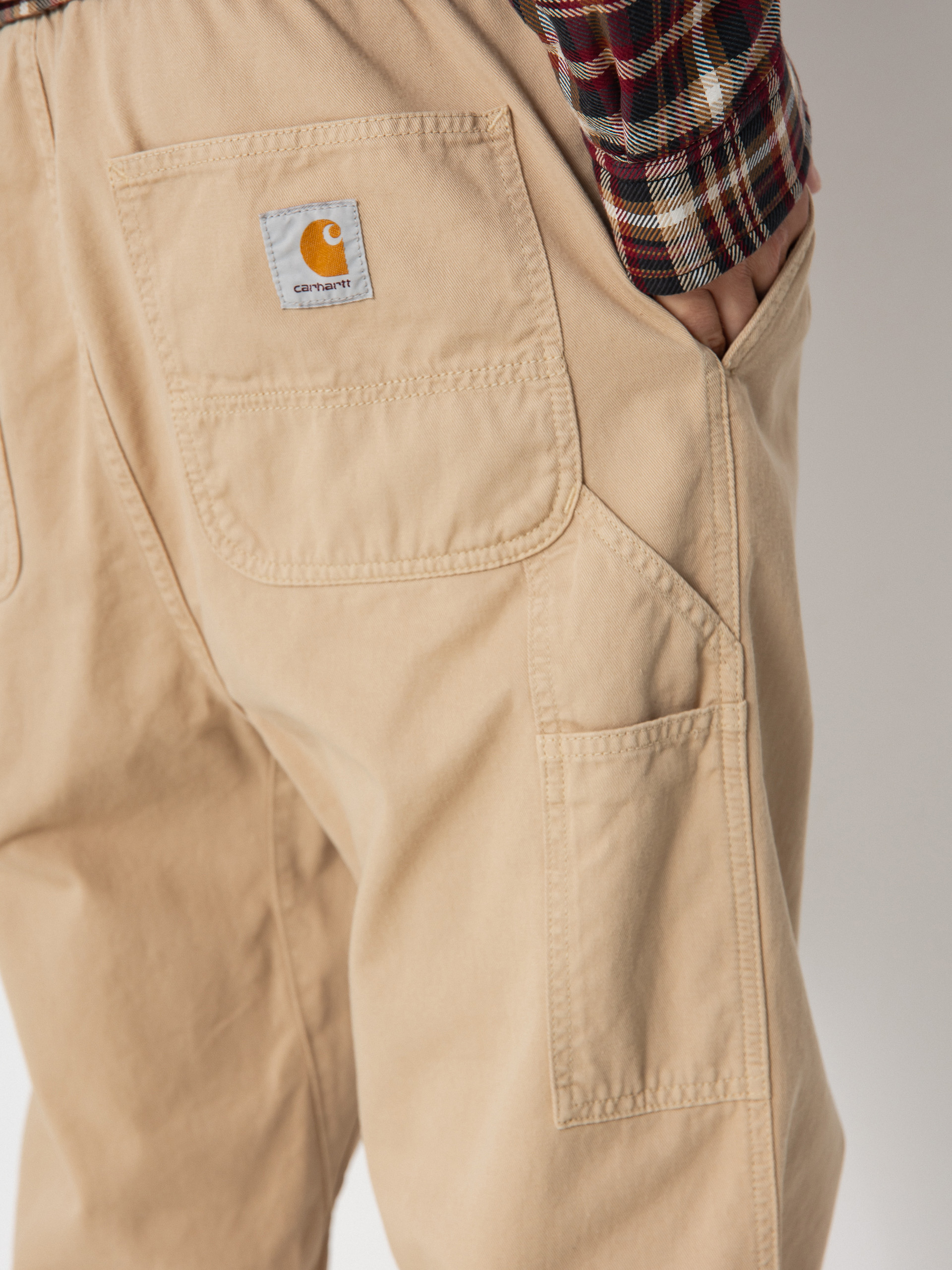 Штани Carhartt WIP Flint (wall/garment dyed)