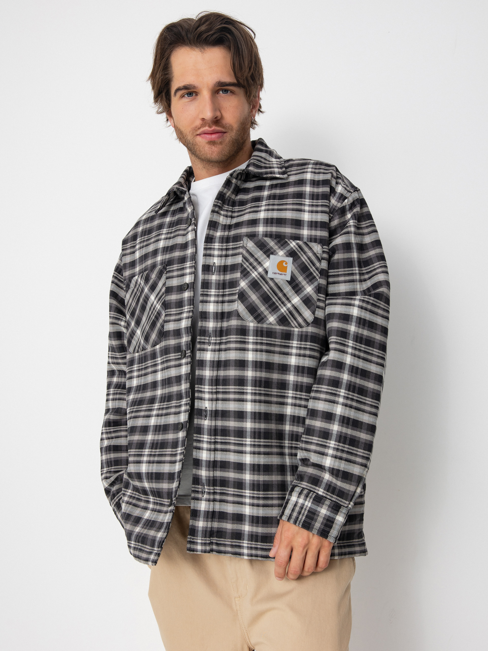 u041au0443u0440u0442u043au0430 Carhartt WIP Cronyn (cronyn check/porphyry)