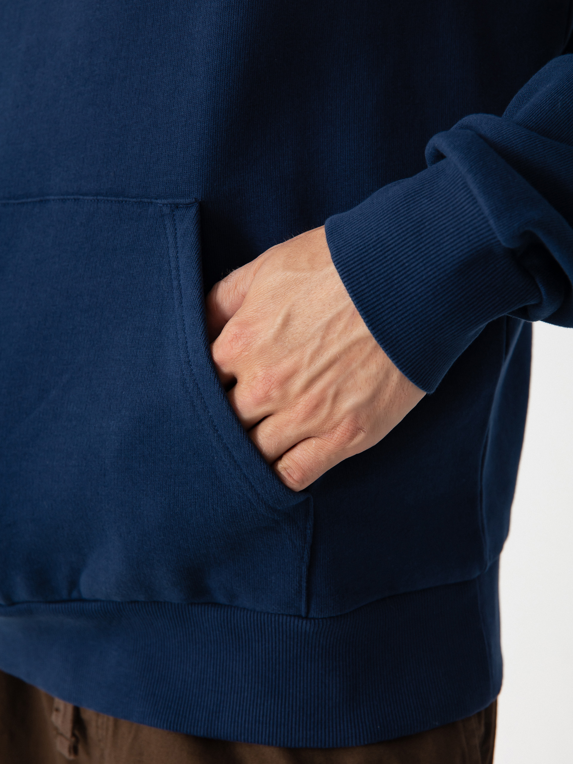 Худі Carhartt WIP Script Embroidery HD (jupiter/white)