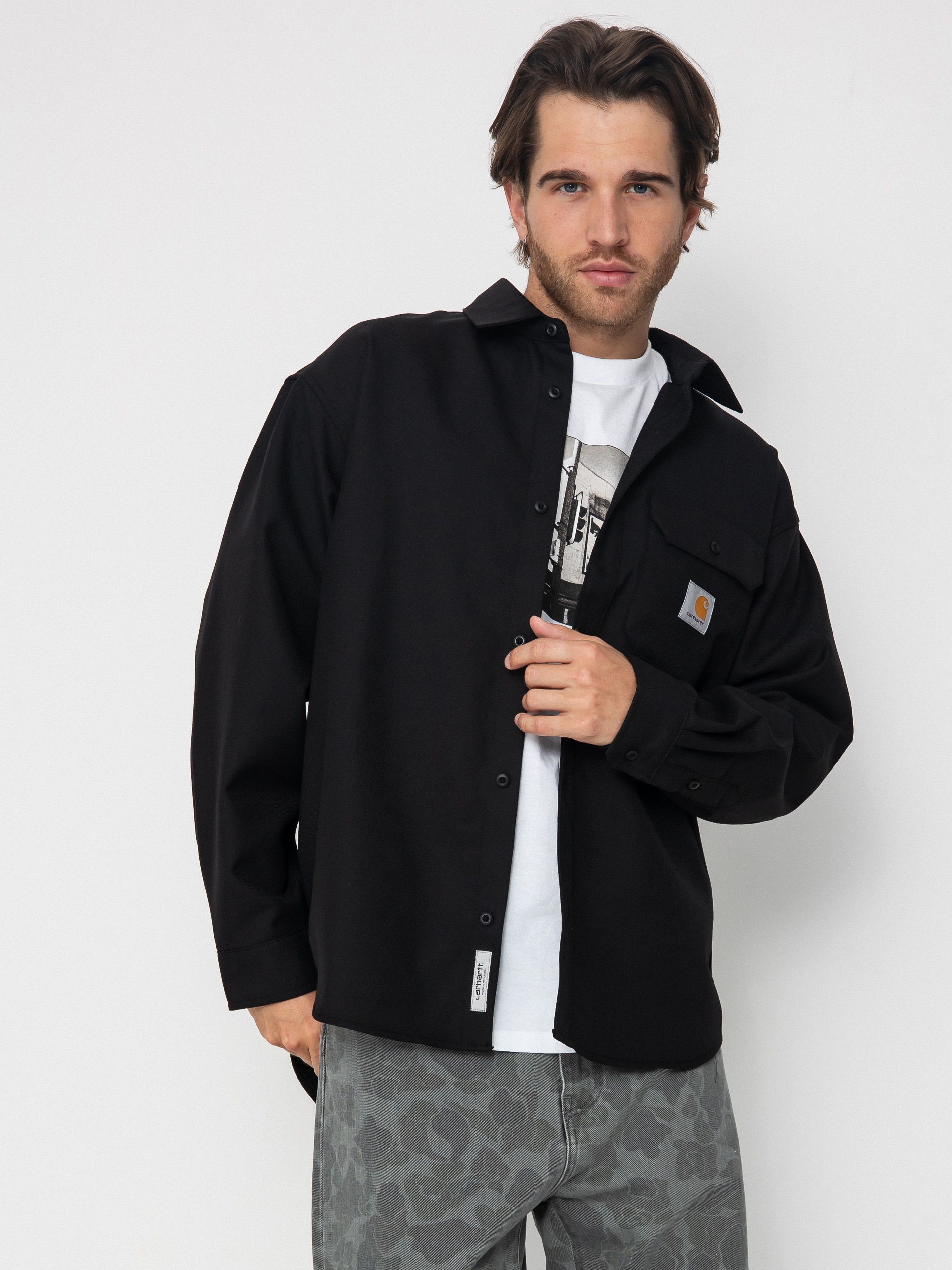 Сорочка Carhartt WIP Ray (black/rigid)