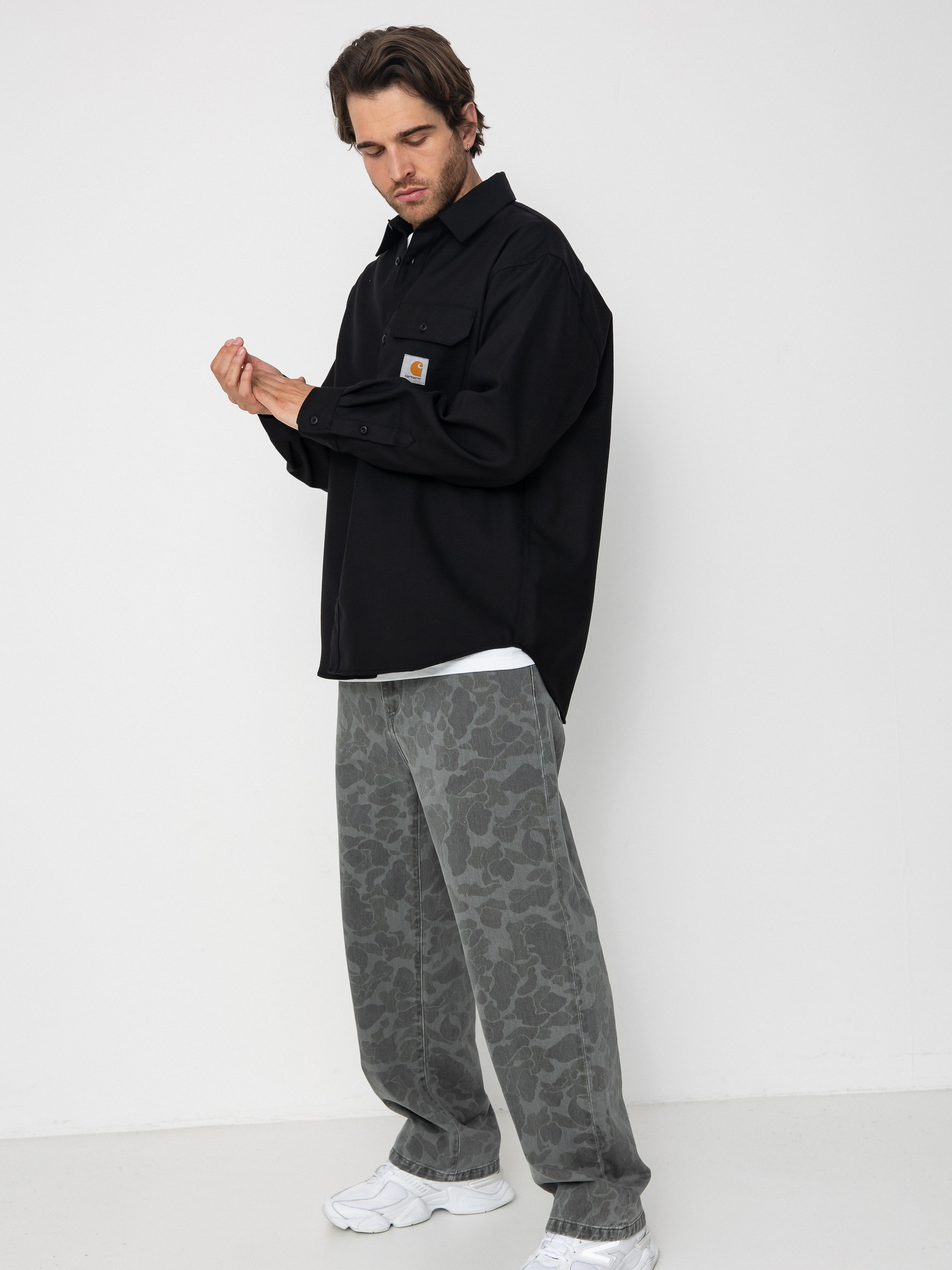 Сорочка Carhartt WIP Ray (black/rigid)