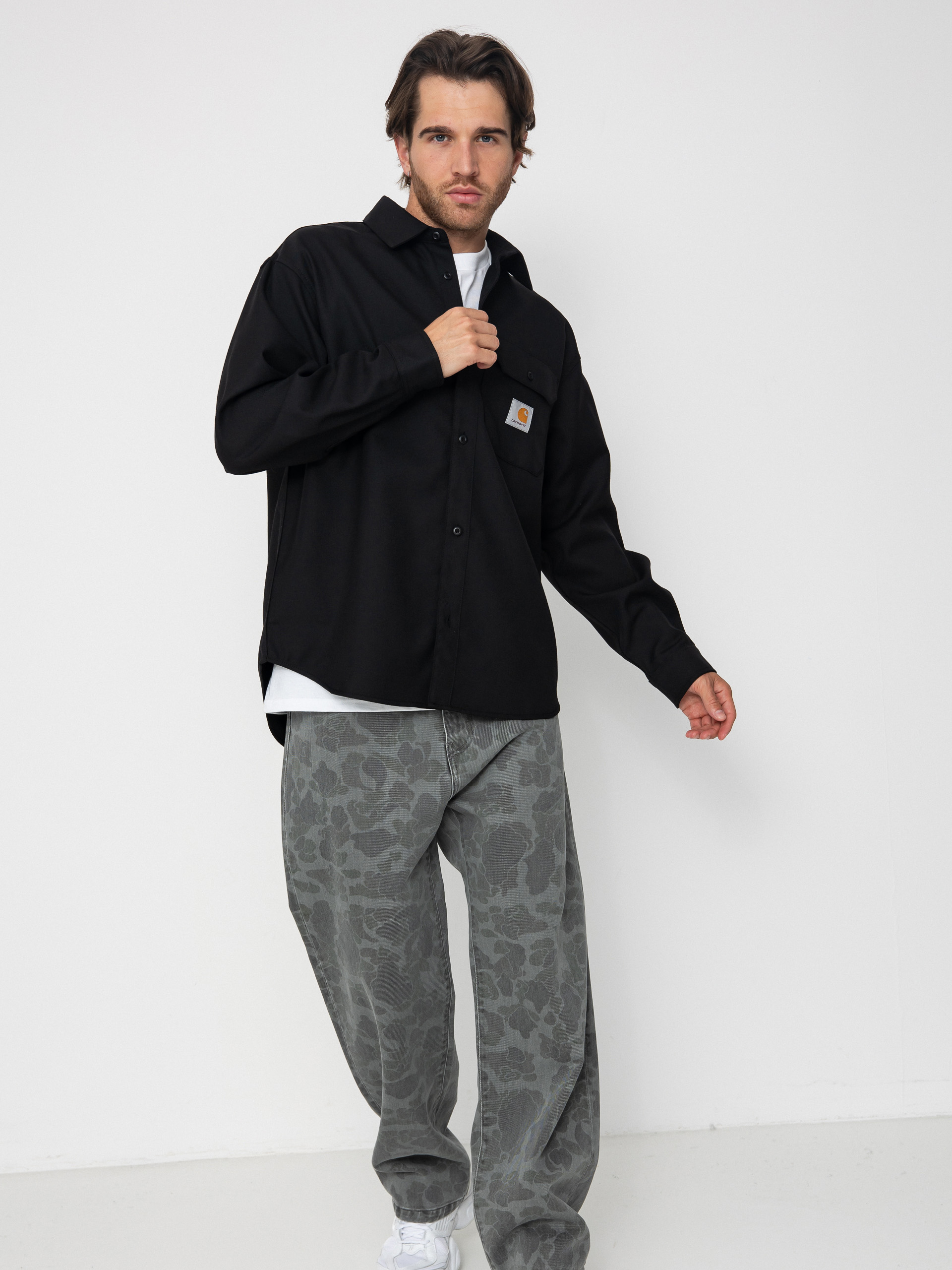 Сорочка Carhartt WIP Ray (black/rigid)