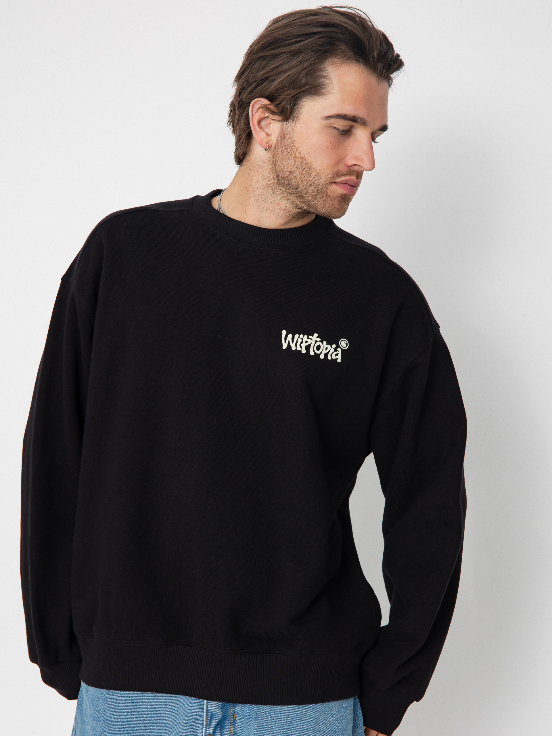 Світшот Carhartt WIP Wiptopia (black)