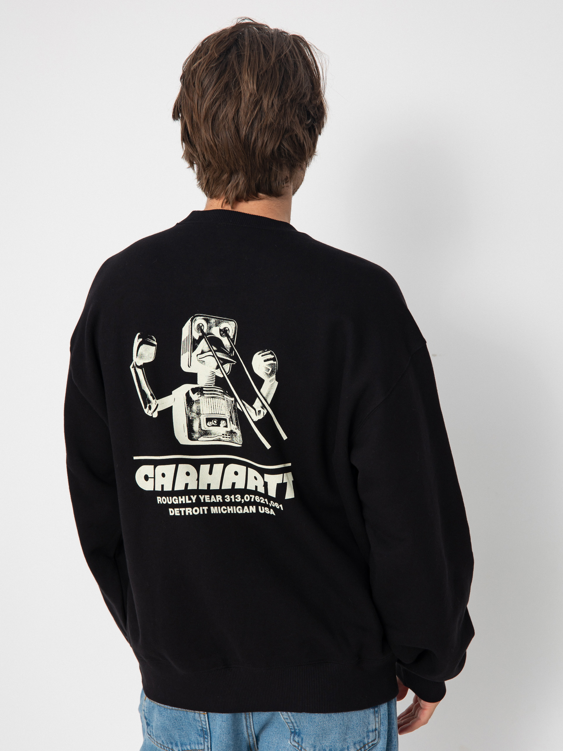 Світшот Carhartt WIP Wiptopia (black)