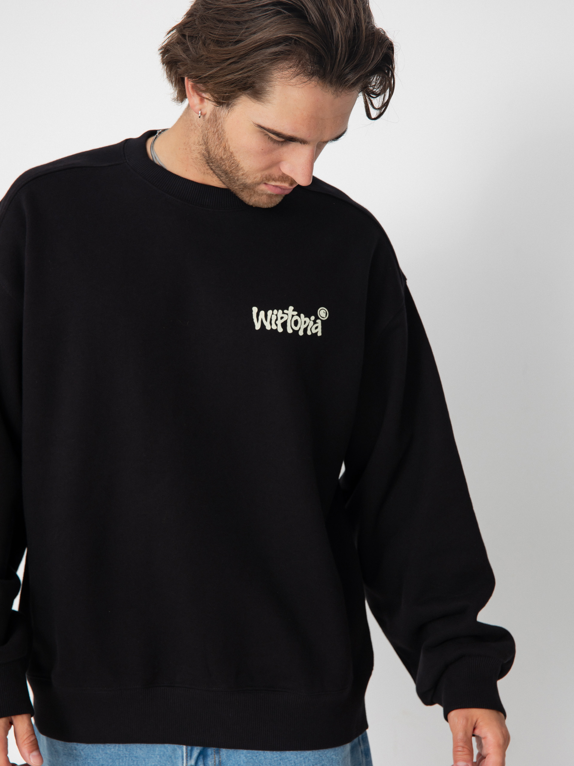 Світшот Carhartt WIP Wiptopia (black)