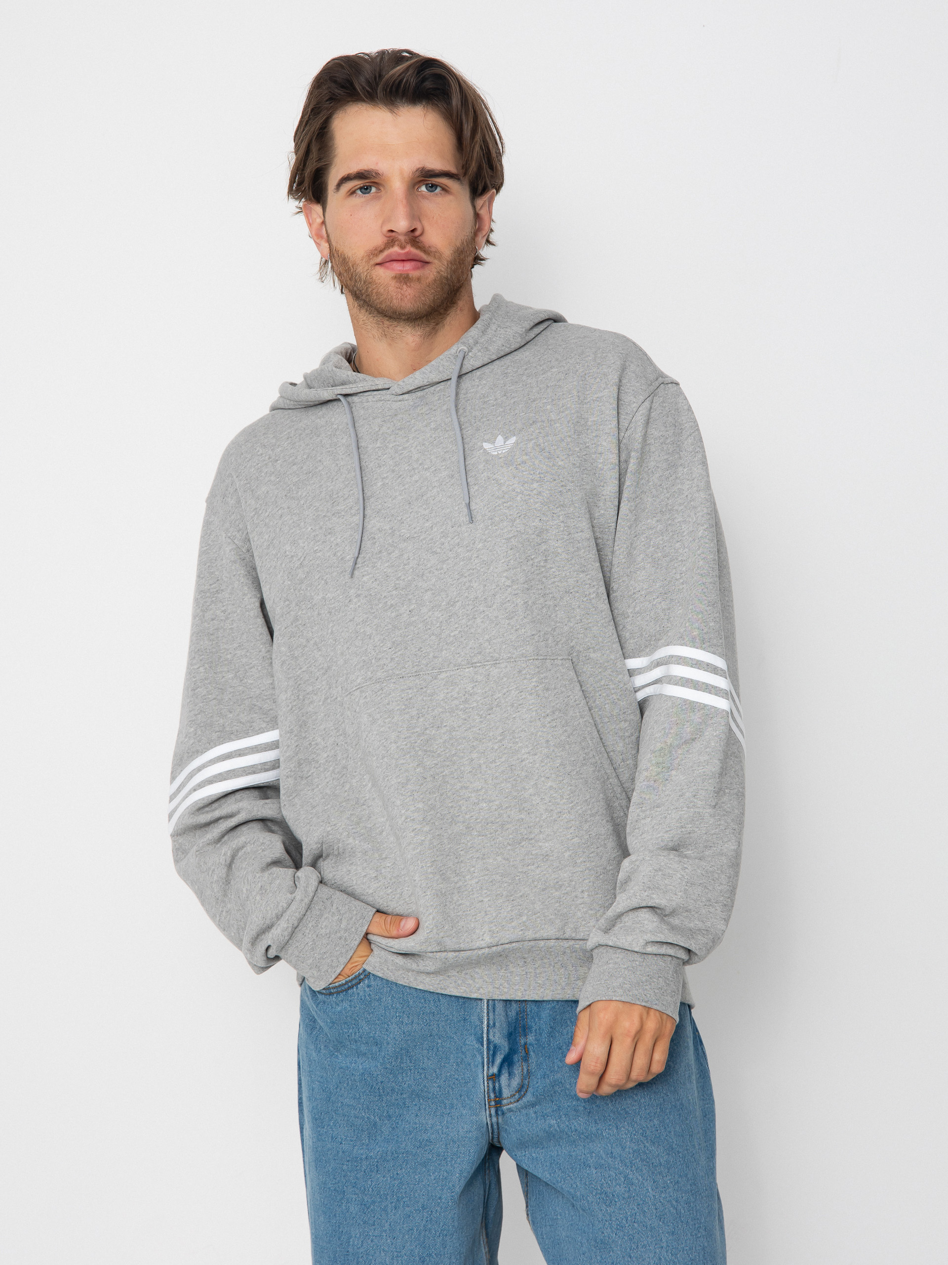 Худі adidas Classic HD (mgreyh/white)