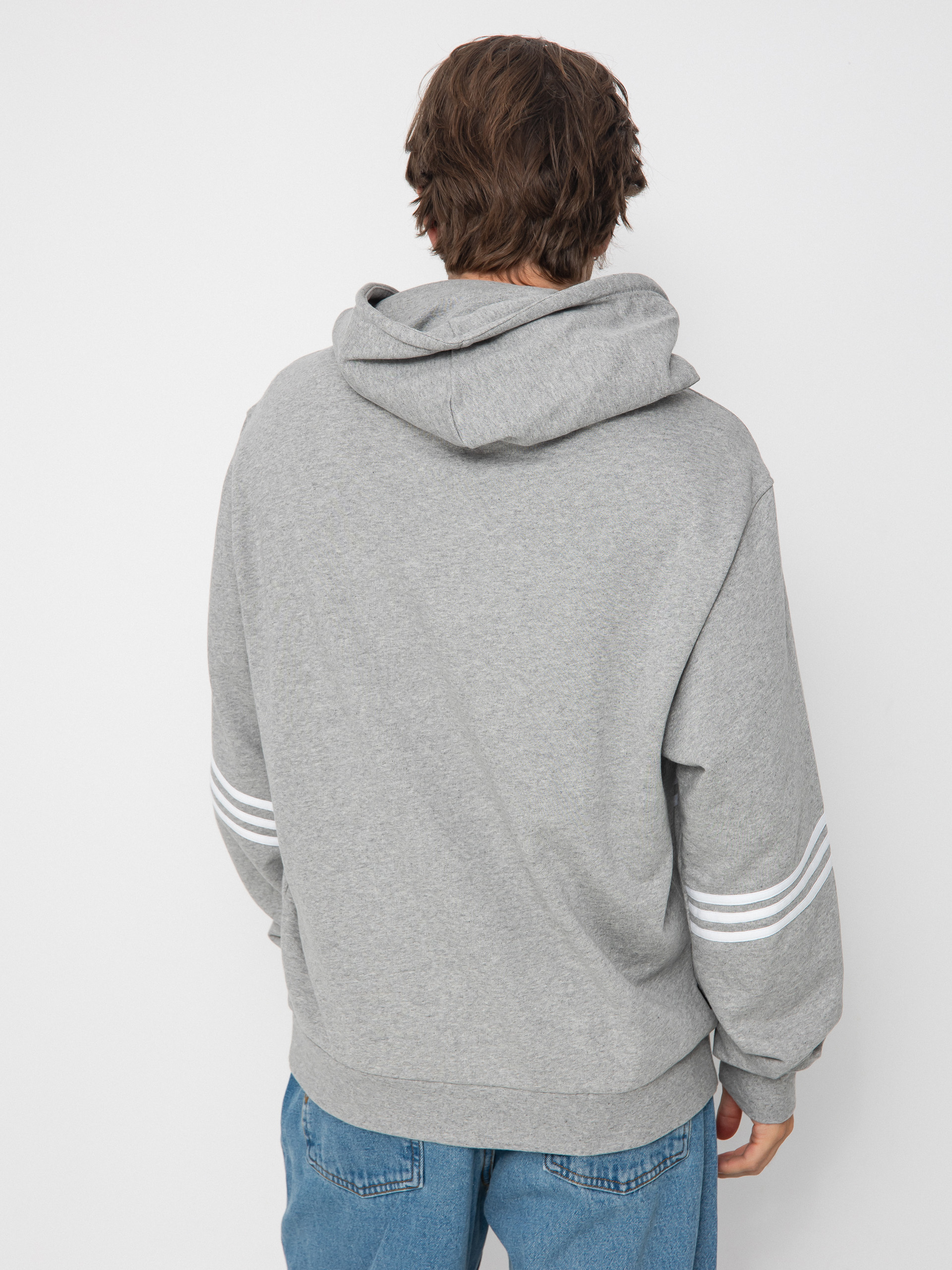 Худі adidas Classic HD (mgreyh/white)