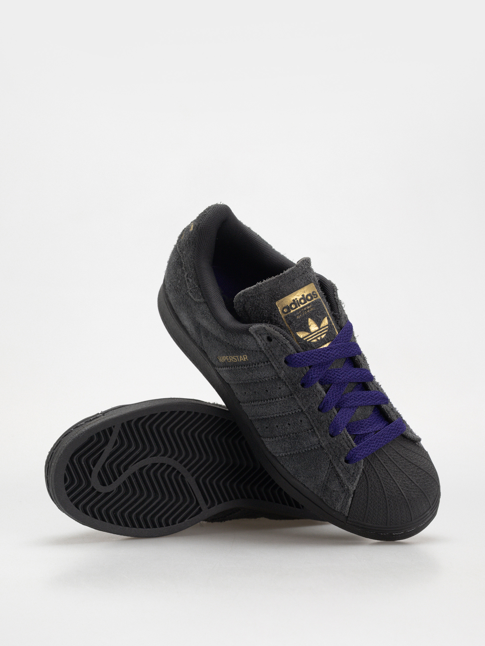 Взуття adidas Superstar Adv (carbon/carbon/cpurpl)