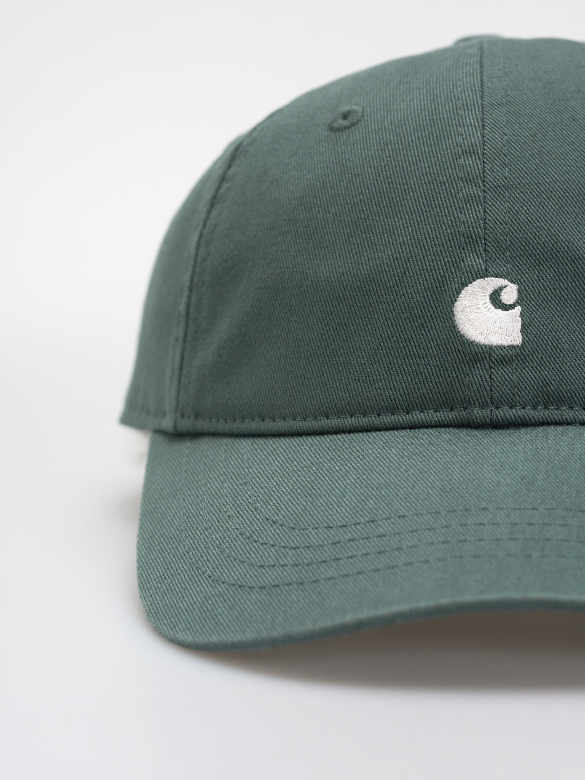 Кепка Carhartt WIP Madison Logo Wmn (silver pine/wax)