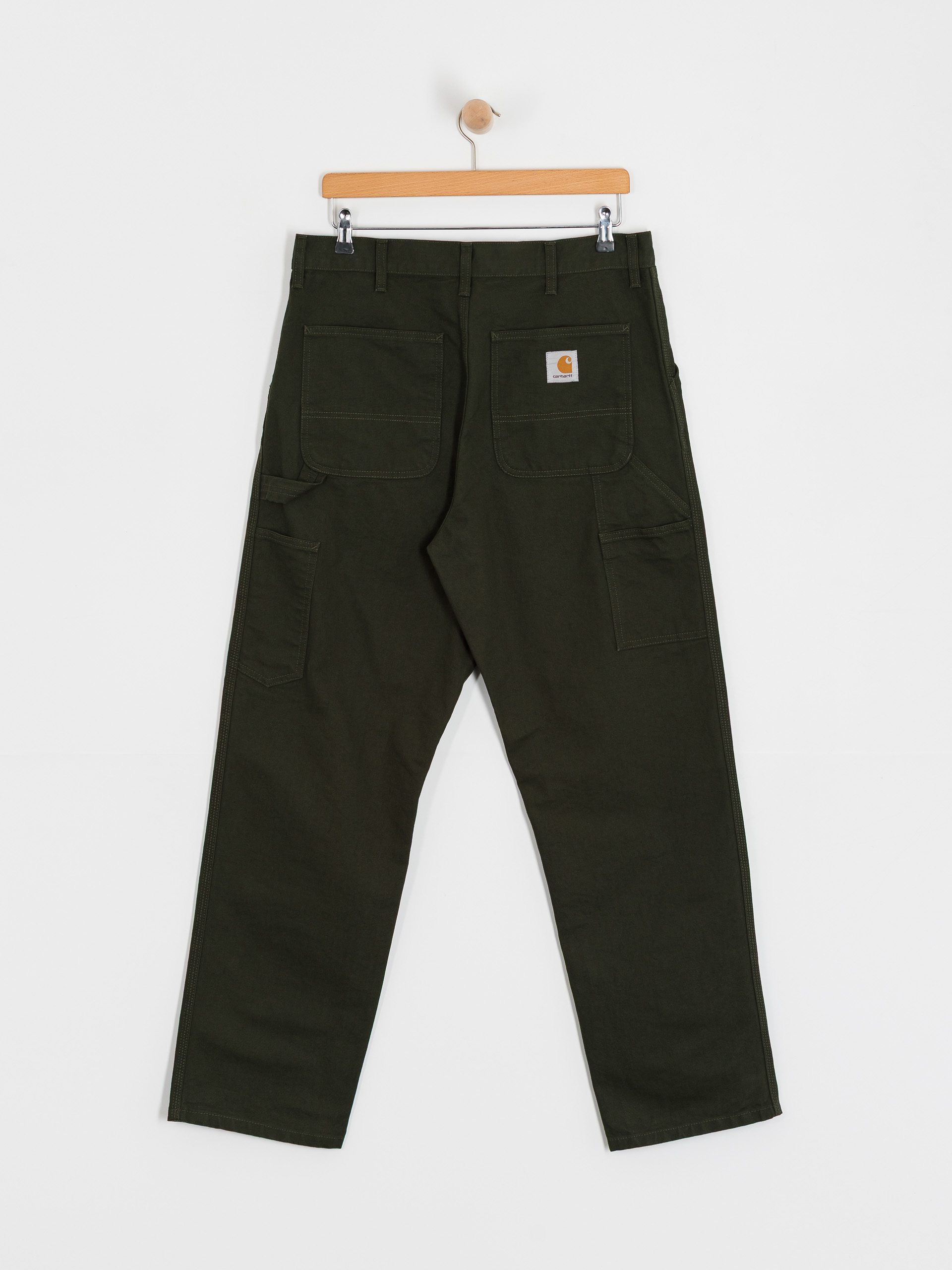 Штани Carhartt WIP Single Knee (olive/rinsed)