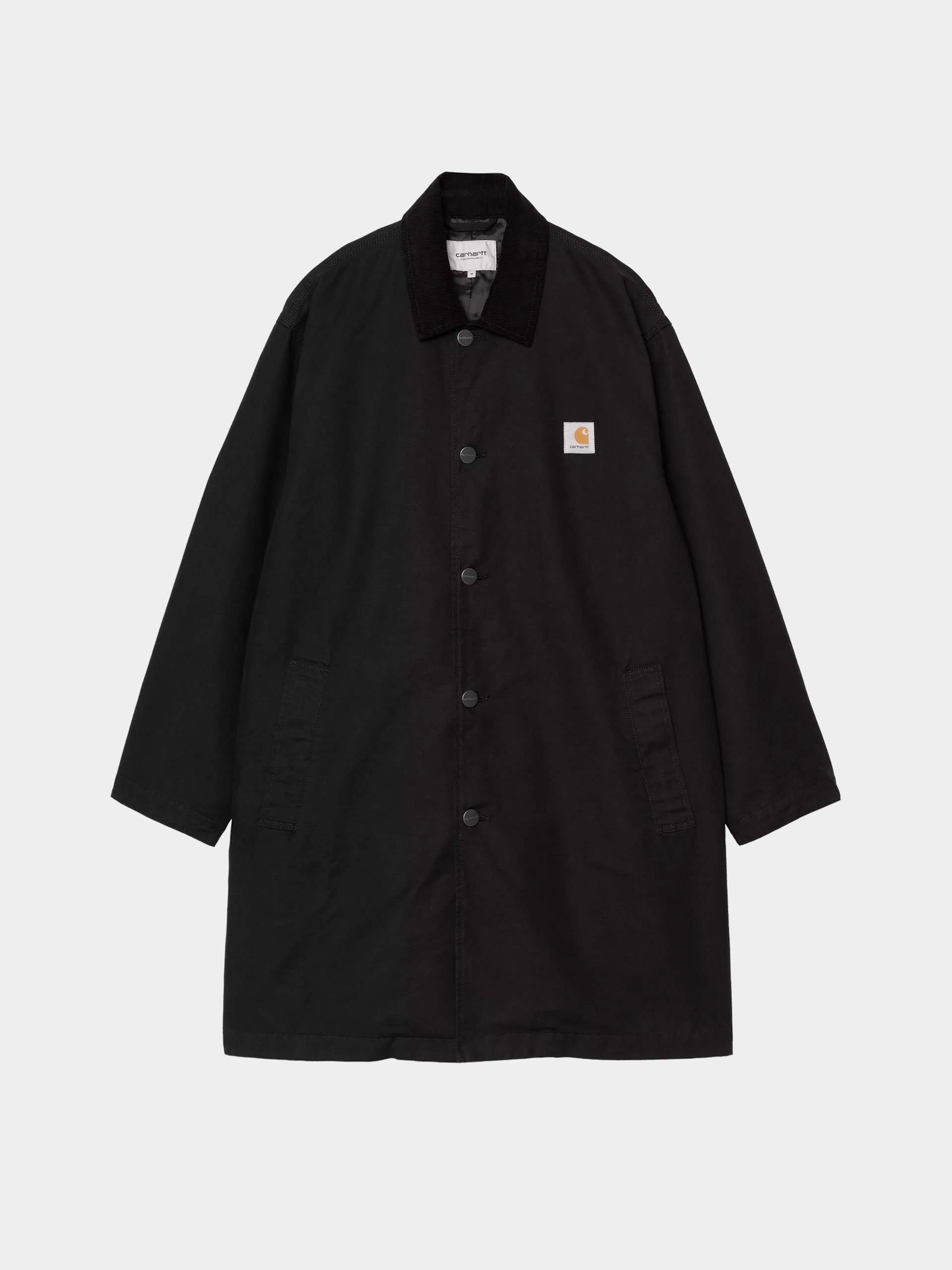 u041au0443u0440u0442u043au0430 Carhartt WIP Webster Coat (black/black/rinsed)