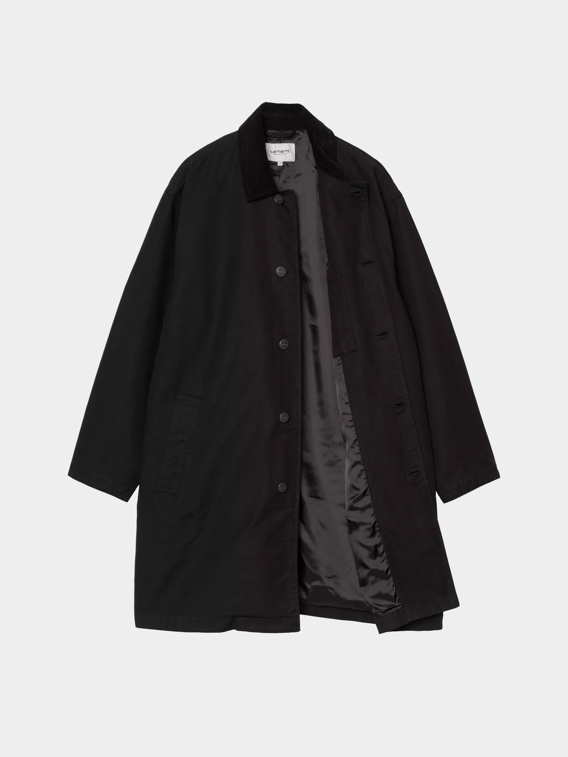 Куртка Carhartt WIP Webster Coat (black/black/rinsed)