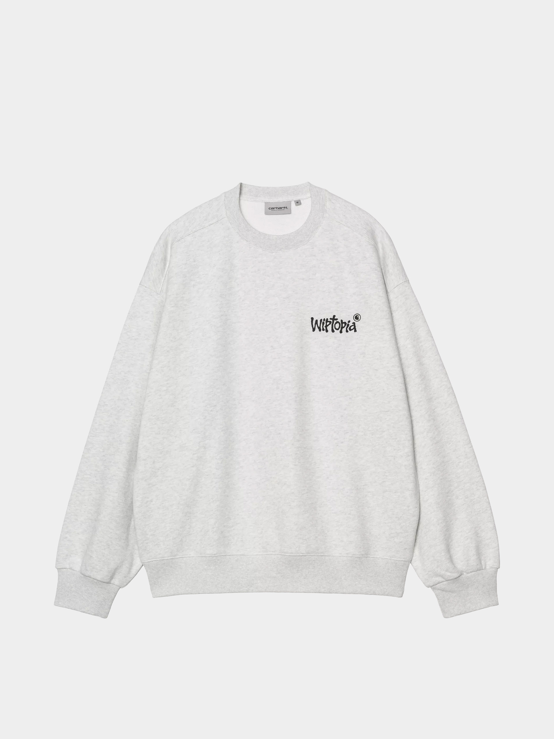 Світшот Carhartt WIP Wiptopia (ash heather)