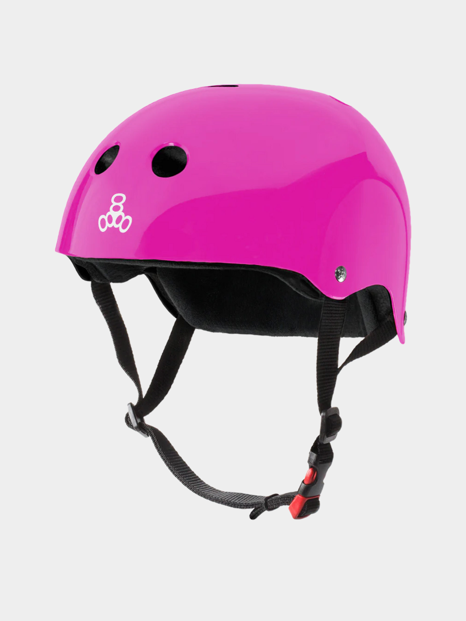 u0428u043eu043bu043eu043c Triple Eight The Certified Sweatsaver Helmet (pink glossy)