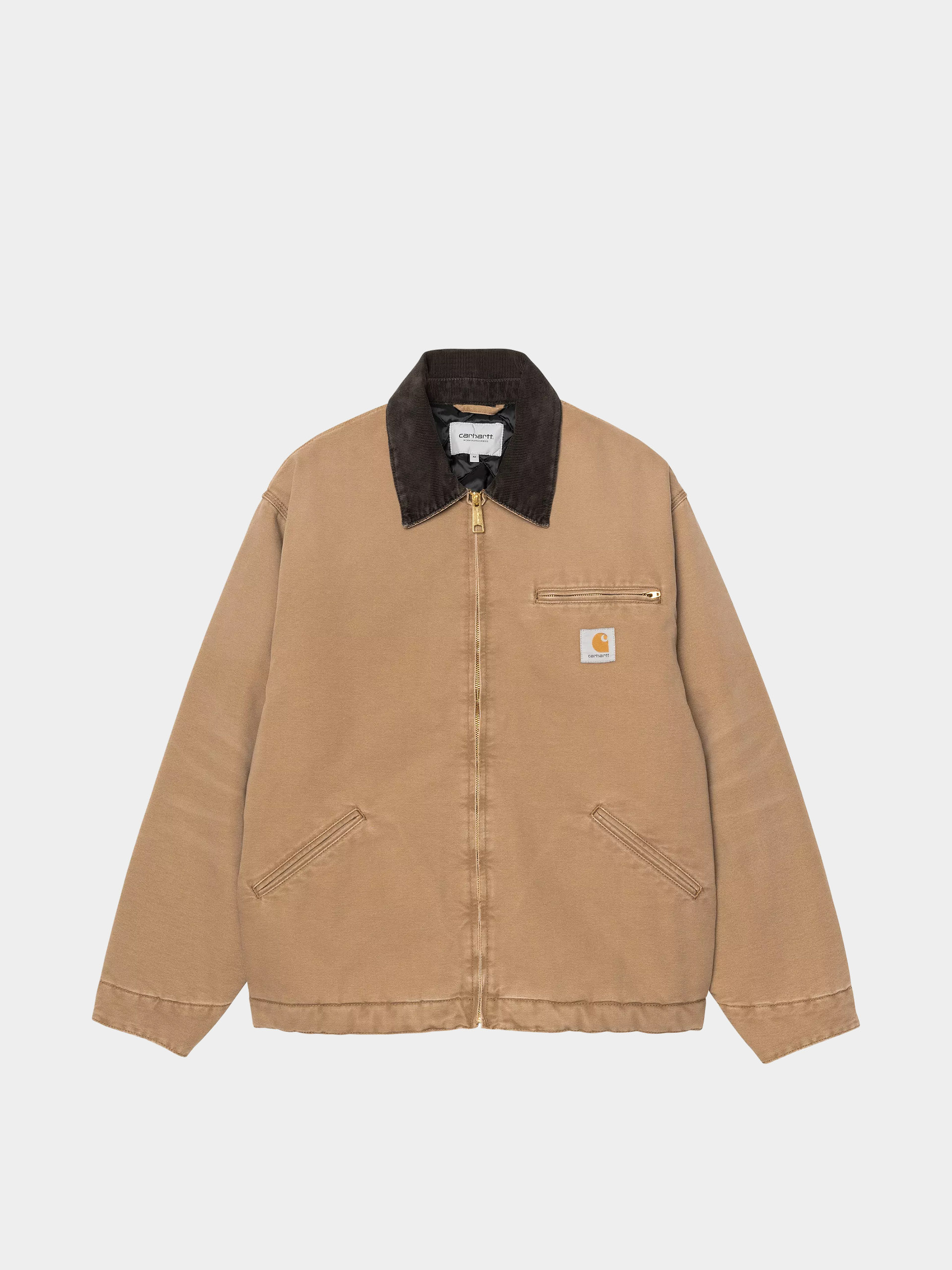 Куртка Carhartt WIP OG Detroit (hamilton brown/tobacco/stone canvas)