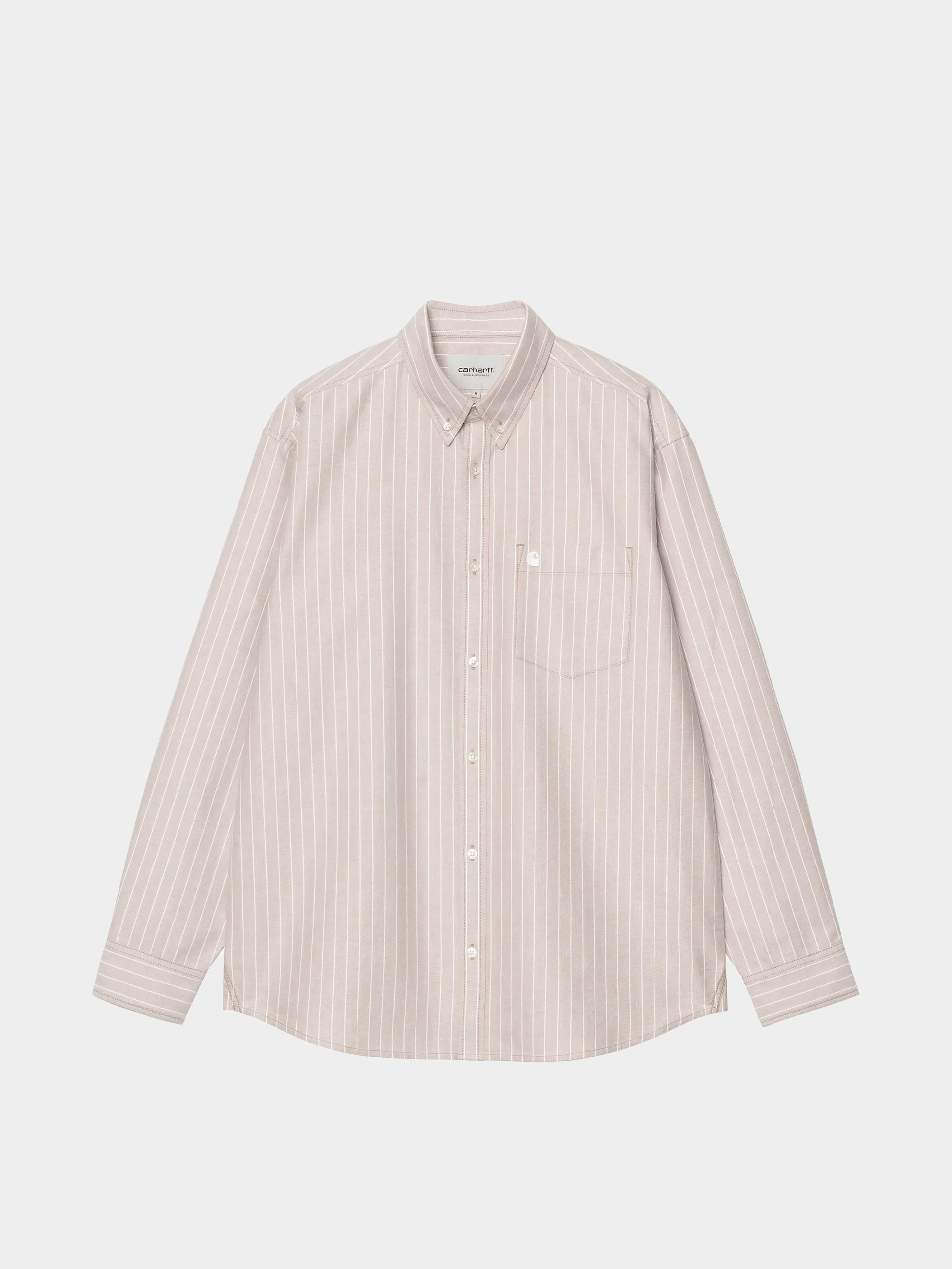 Сорочка Carhartt WIP Cassel (cassel stripe/peanut/white)