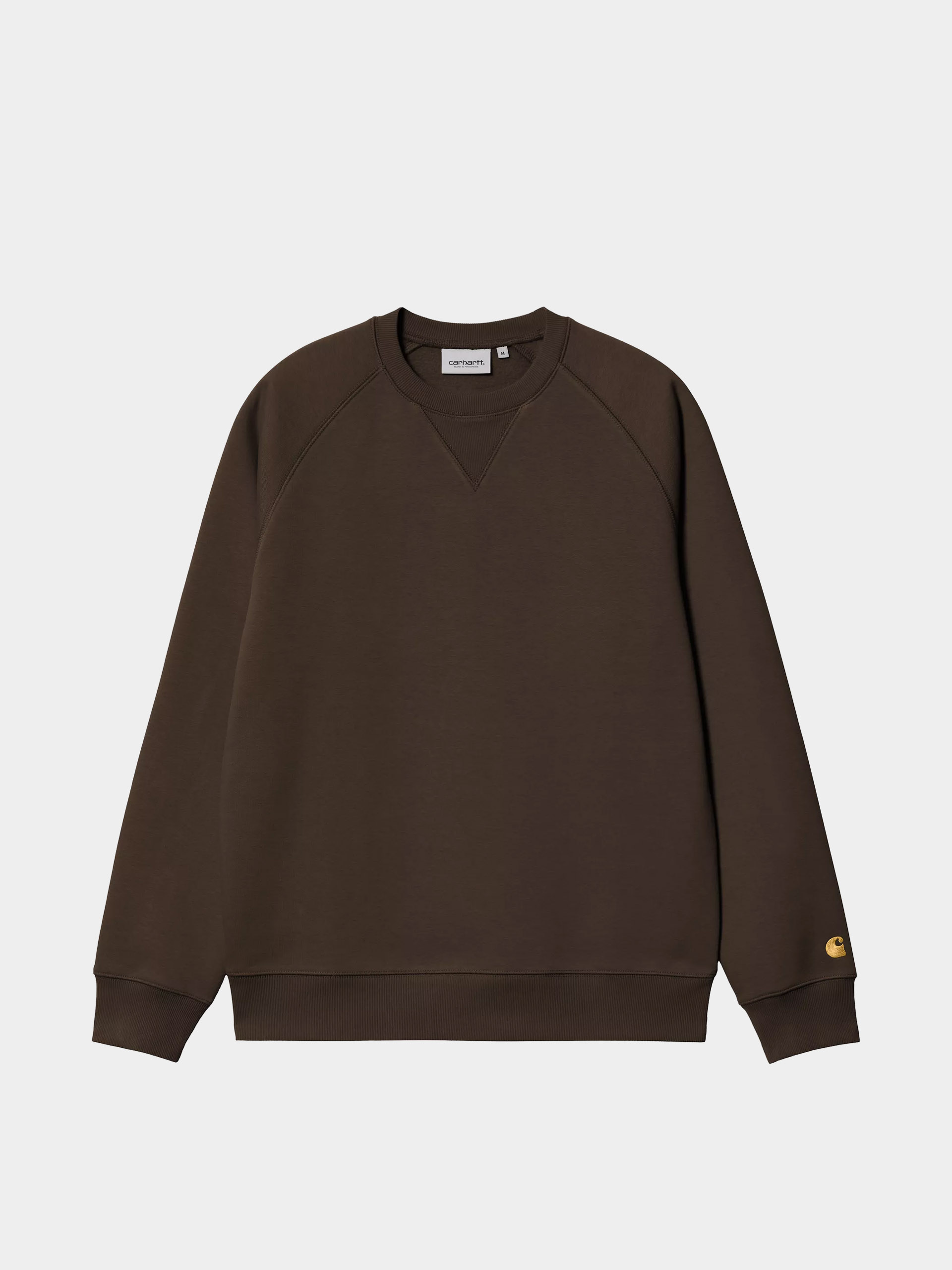 Світшот Carhartt WIP Chase (tobacco/gold)