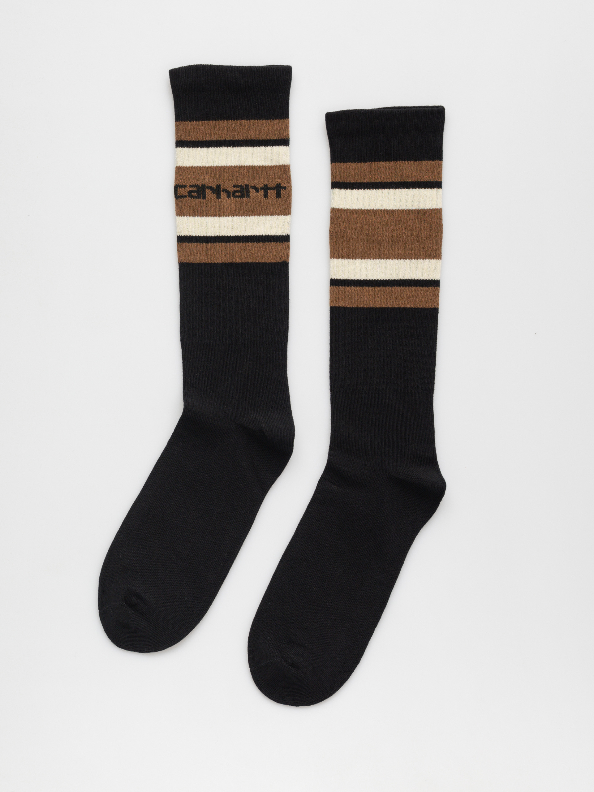 Шкарпетки Carhartt WIP Connors (black/hamilton brown/salt)