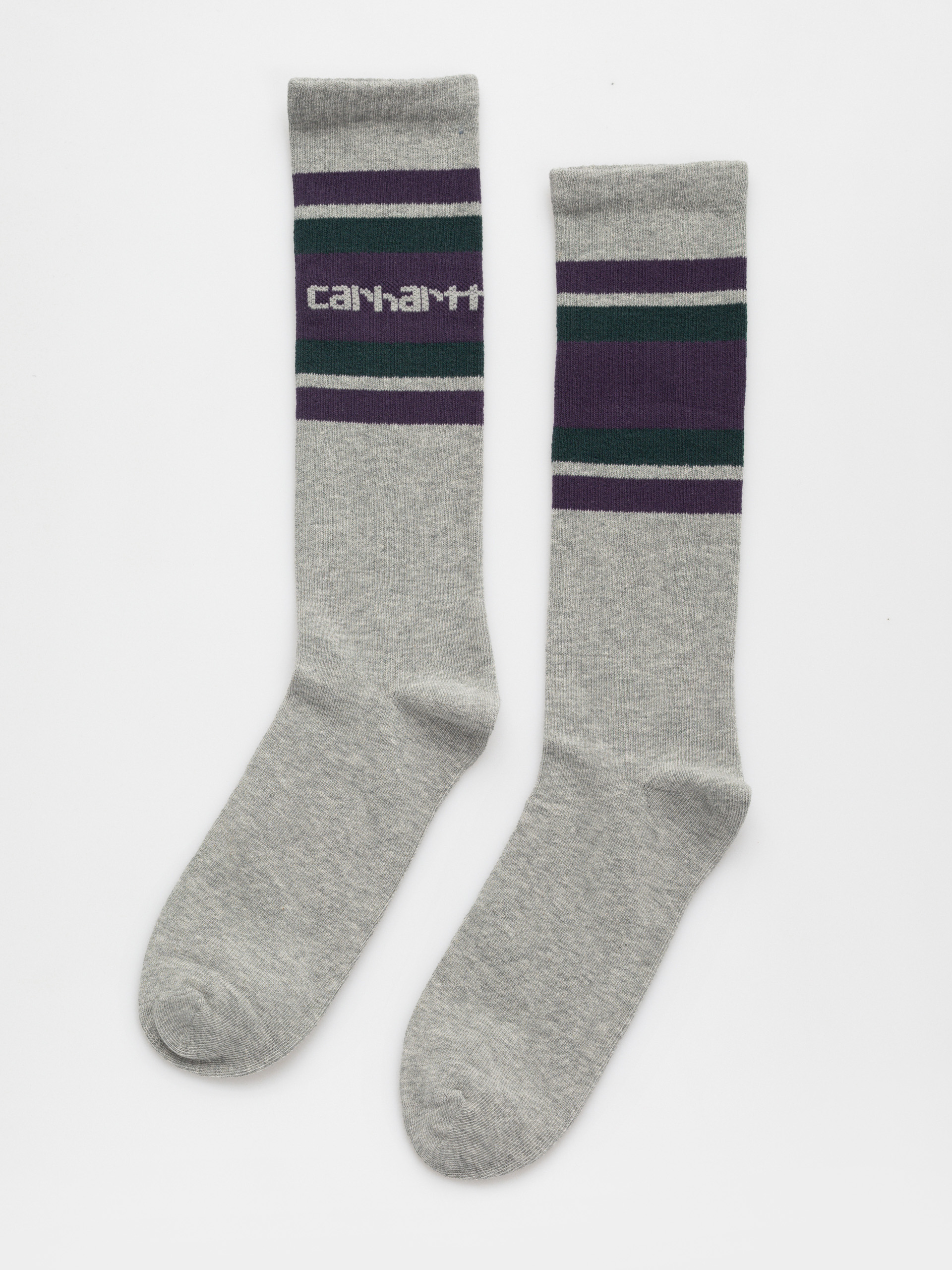  Шкарпетки Carhartt WIP Connors (grey heather/lakers/dark fir)