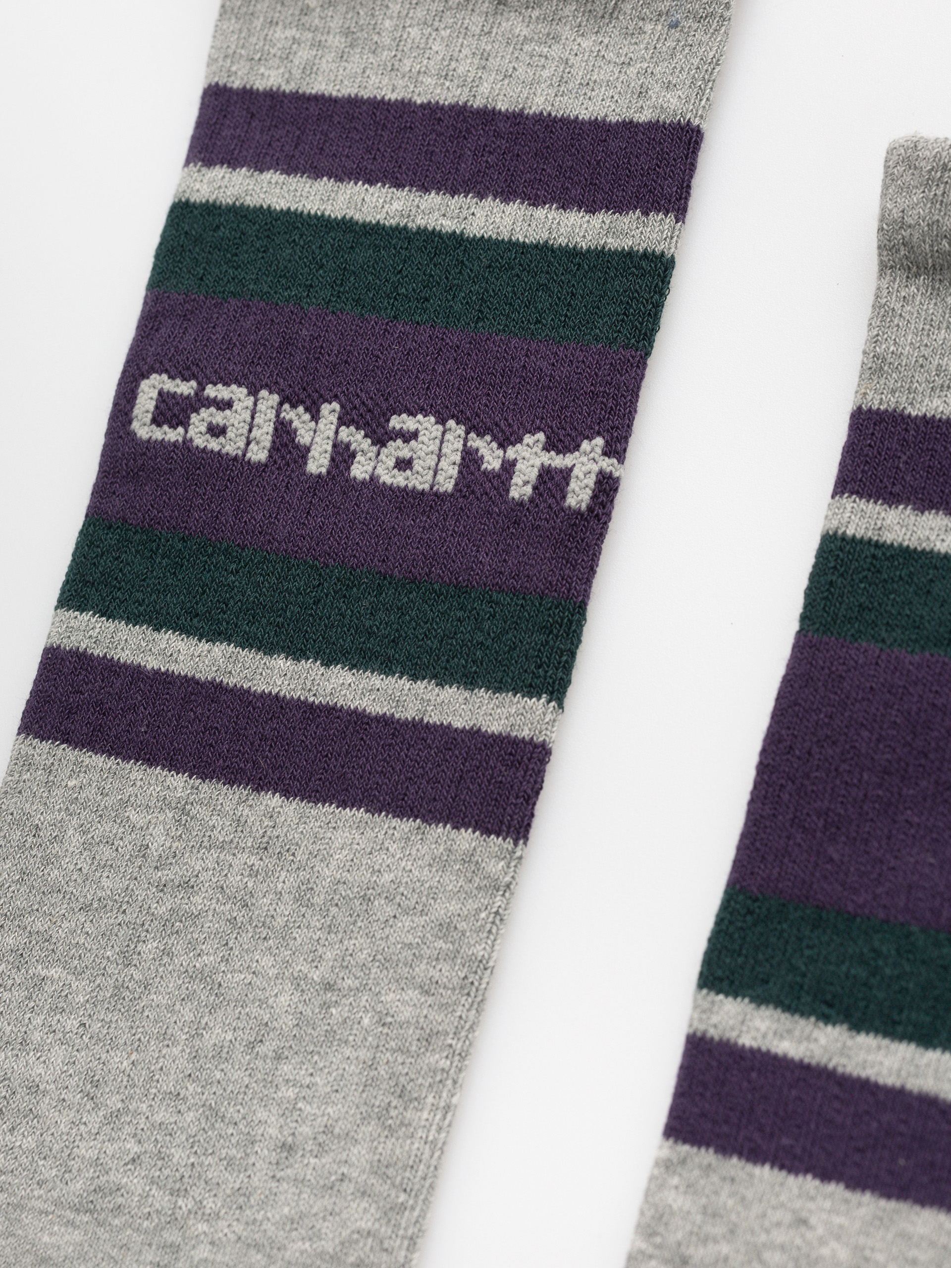  Шкарпетки Carhartt WIP Connors (grey heather/lakers/dark fir)