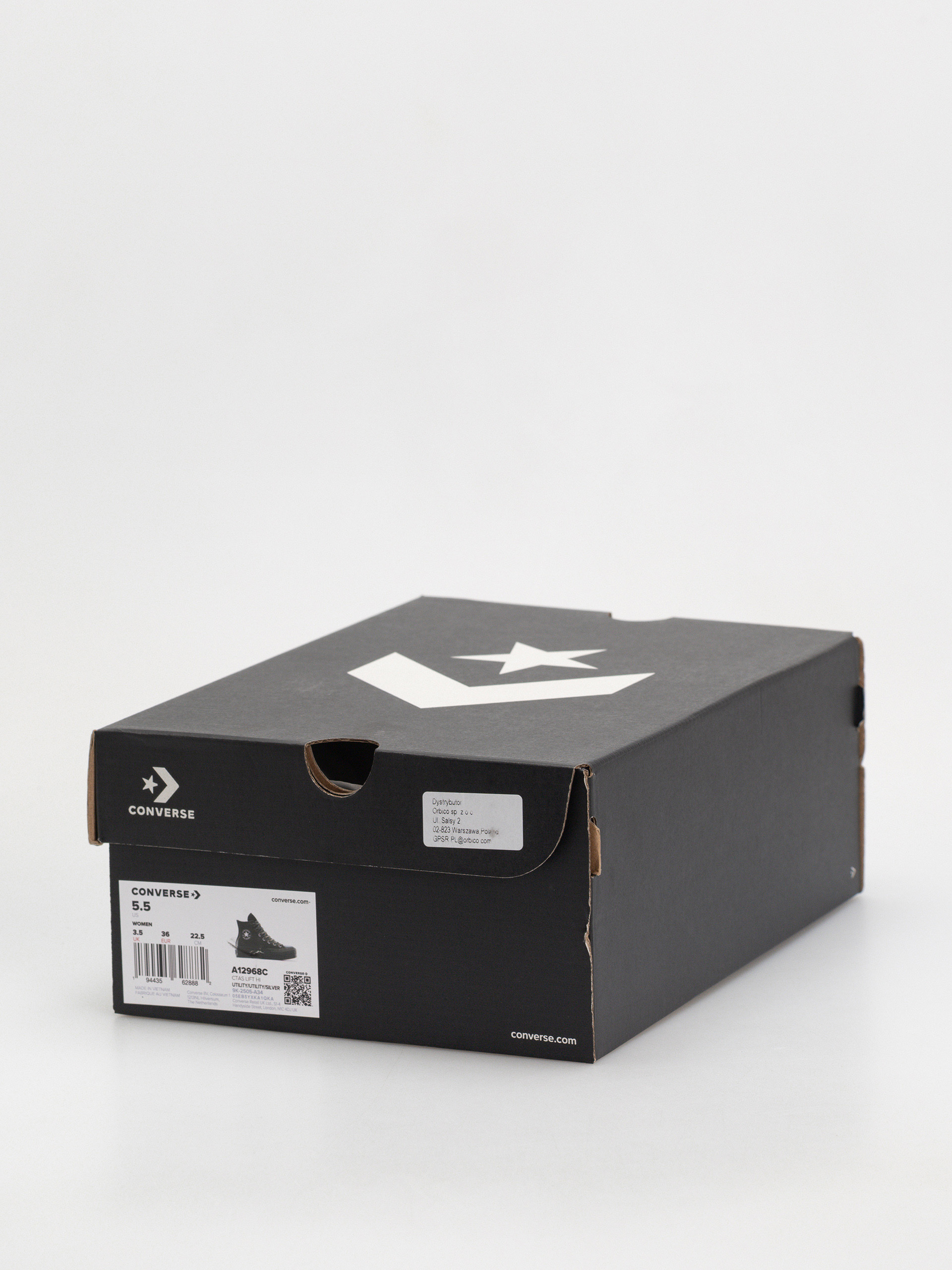 Кеди Converse Chuck Taylor All Star Lift Wmn (forest/grey)