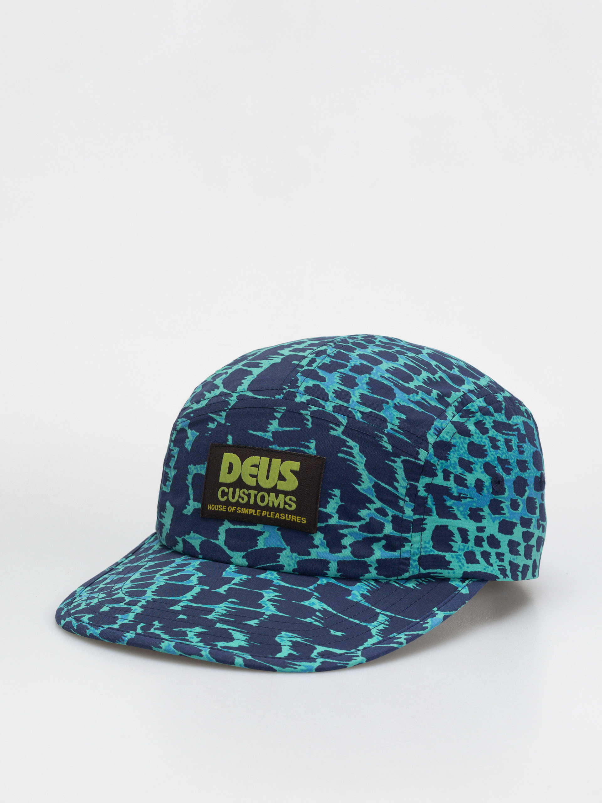 Кепка Deus Ex Machina Clement 5 Panel (wave ride blue)