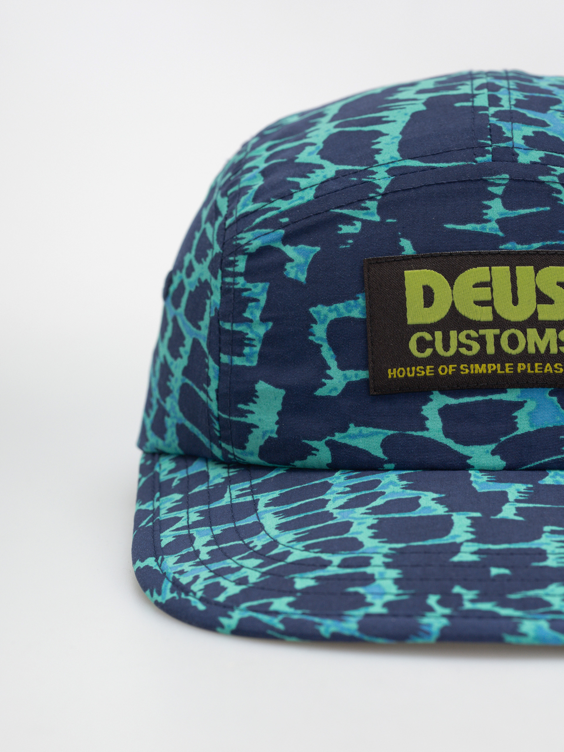 Кепка Deus Ex Machina Clement 5 Panel (wave ride blue)