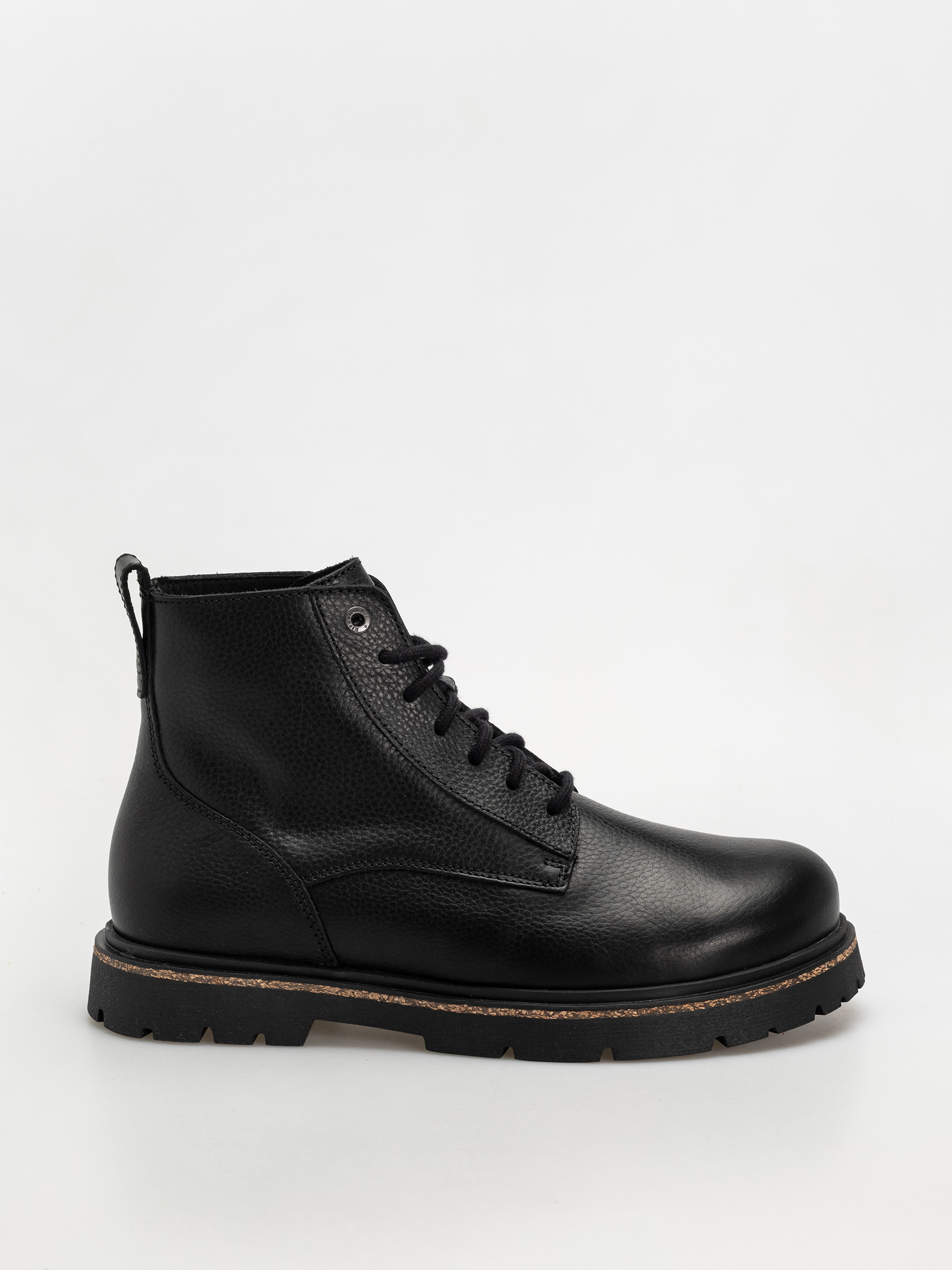 u0412u0437u0443u0442u0442u044f Birkenstock Highwood Lace Mid Natural Leather Regular (black)