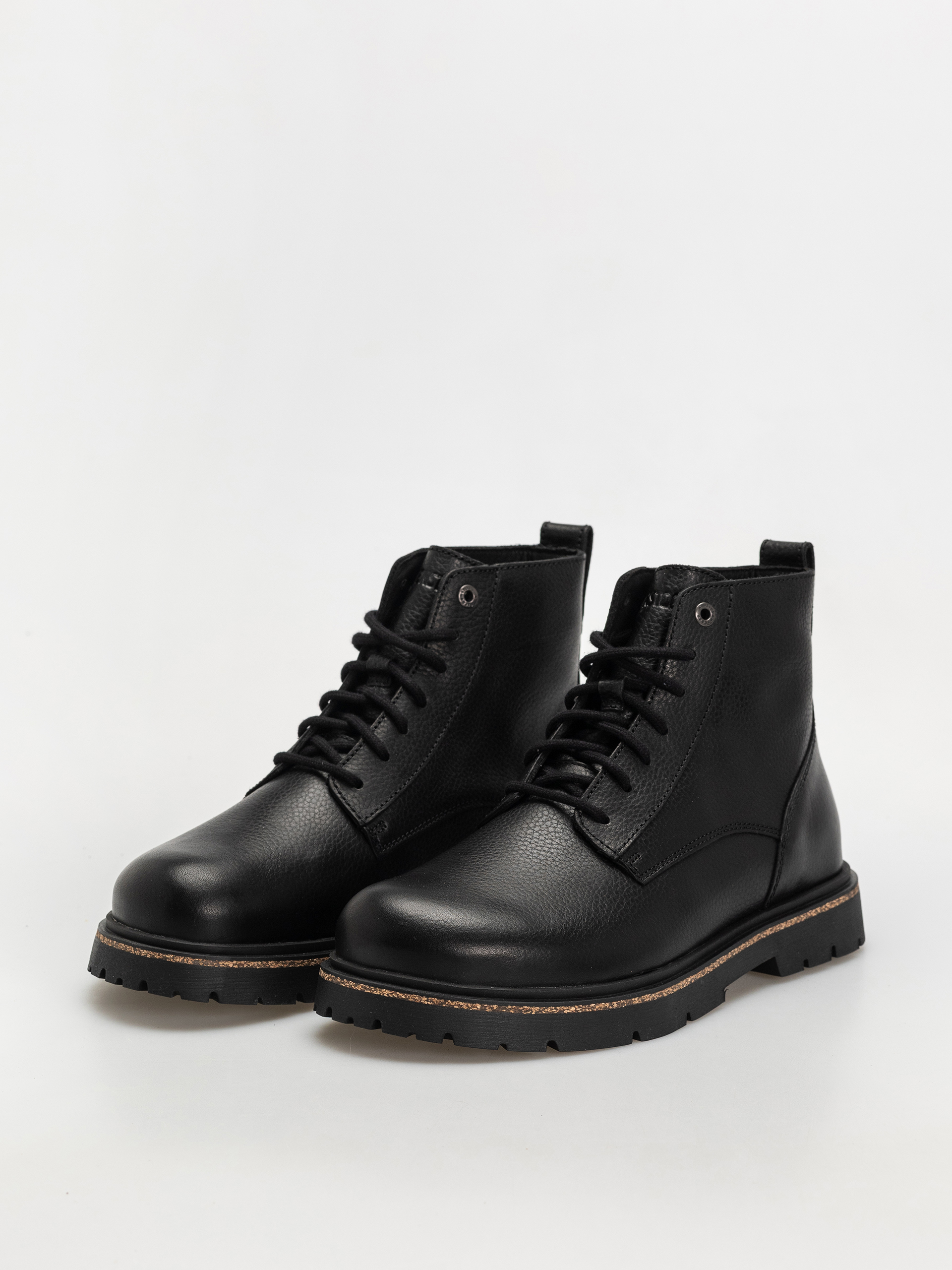 Взуття Birkenstock Highwood Lace Mid Natural Leather Regular (black)