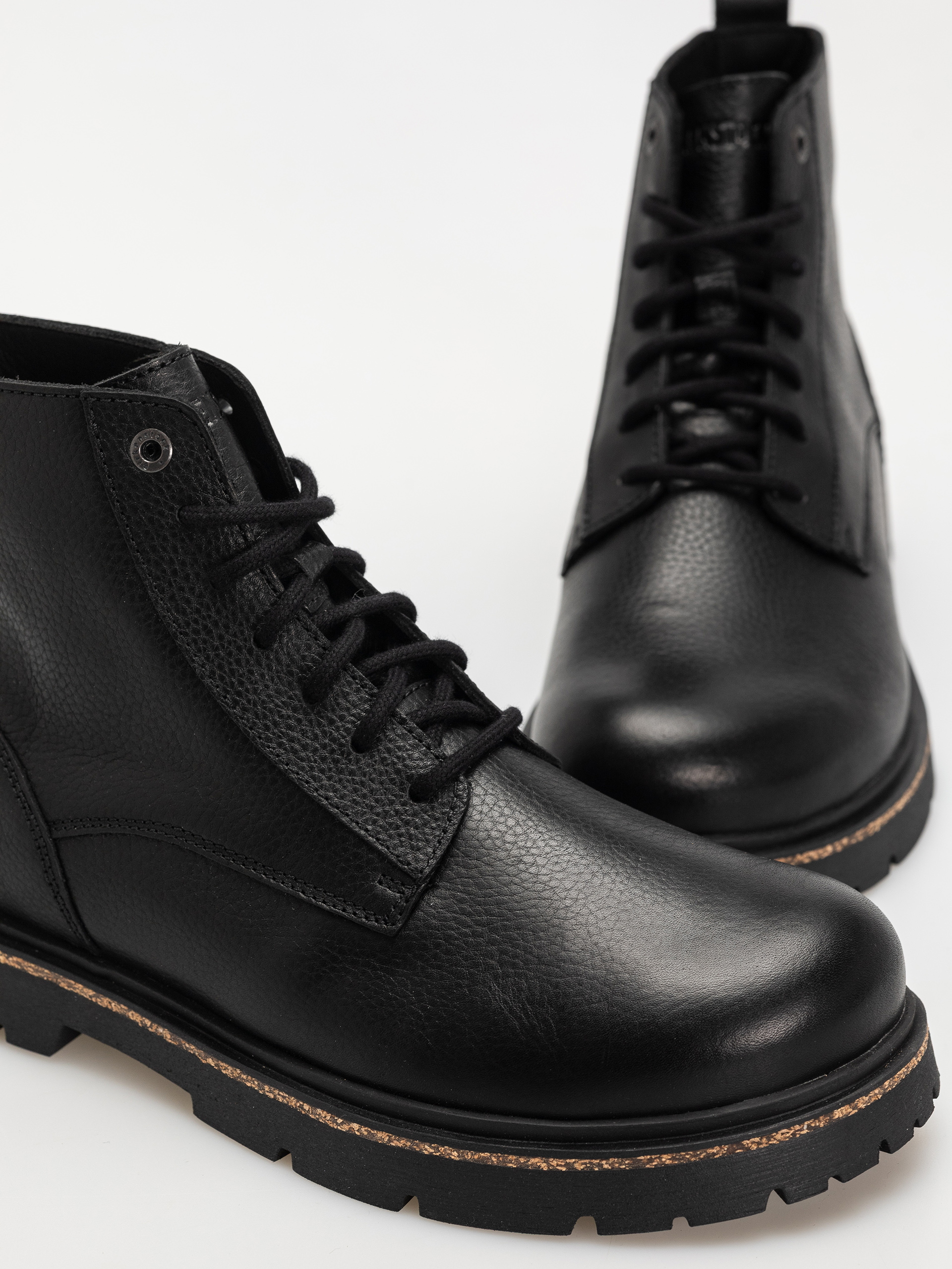 Взуття Birkenstock Highwood Lace Mid Natural Leather Regular (black)