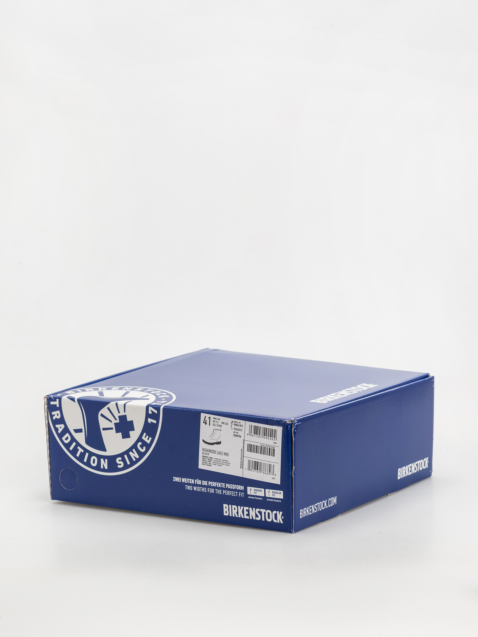 Взуття Birkenstock Highwood Lace Mid Natural Leather Regular (black)