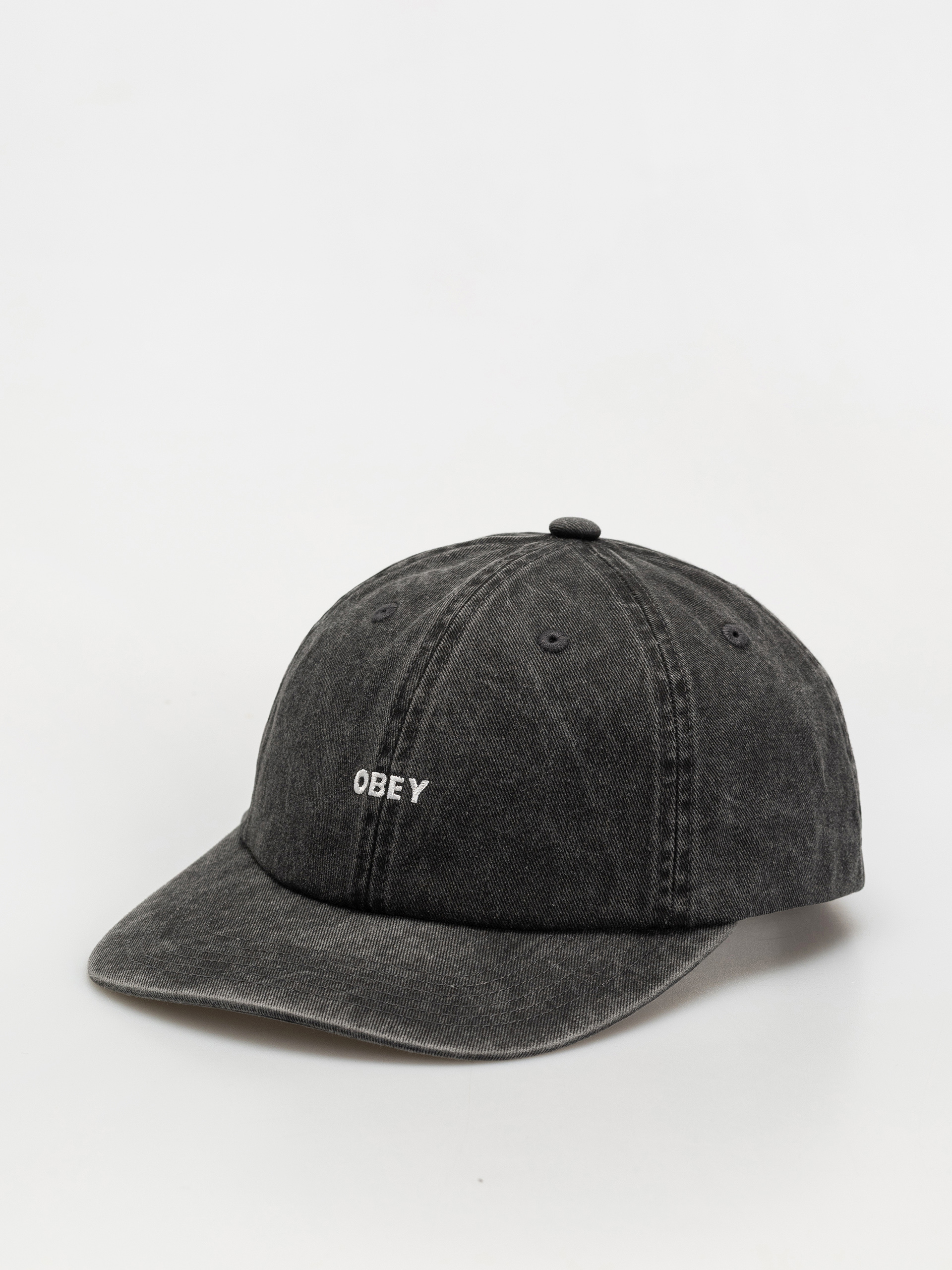 u041au0435u043fu043au0430 OBEY Pigment Bold 6 Panel Strapback (pigment black)